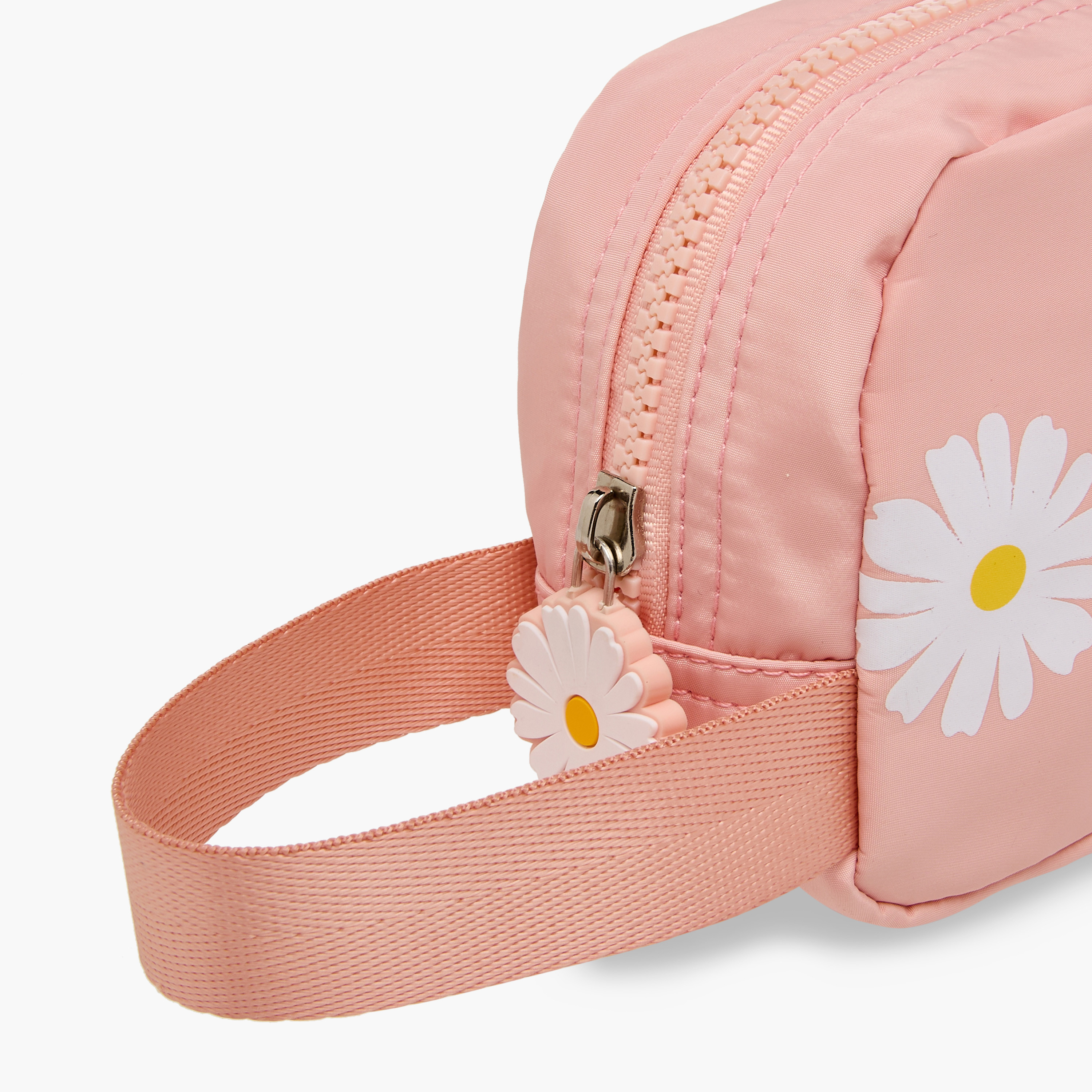 Juniors Daisy Print Pencil Pouch with Zip Closure-school-stationery-pencilcases-image-8