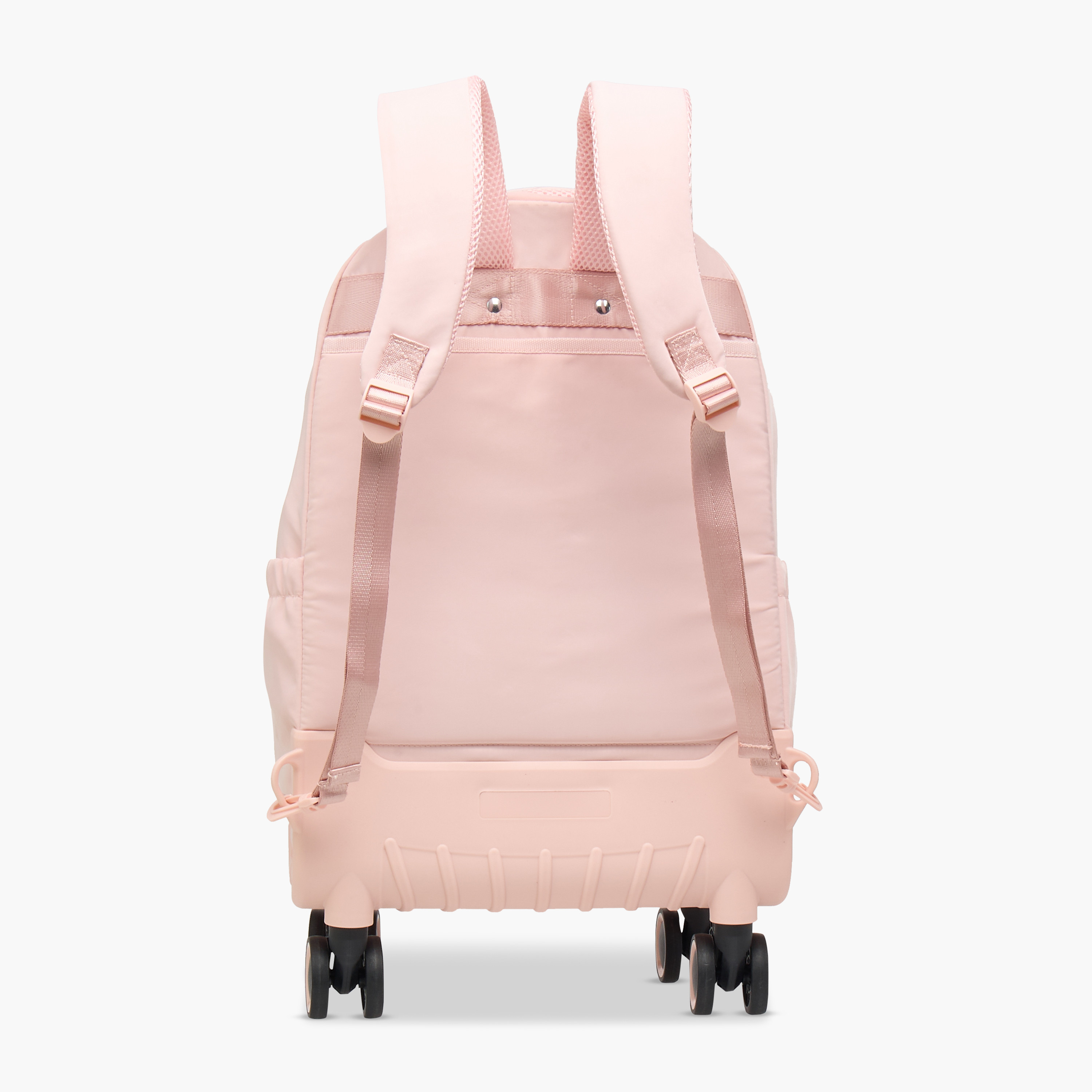 Juniors Floral Trolley Bag for Girls 8-13 Years with Adjustable Strap -school-bagsandbackpacks-trolleybags-image-8