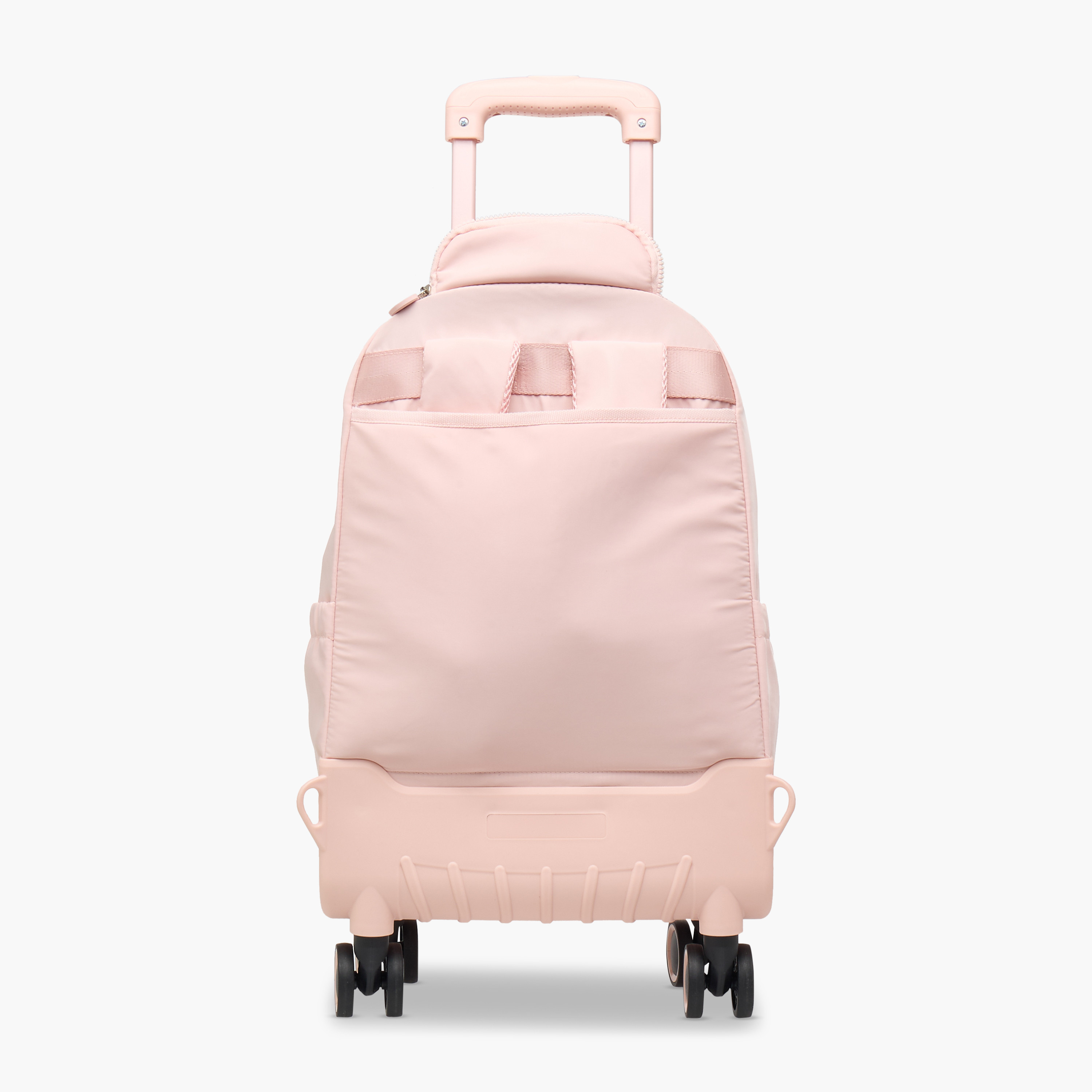 Juniors Floral Trolley Bag for Girls 8-13 Years with Adjustable Strap -school-bagsandbackpacks-trolleybags-image-9