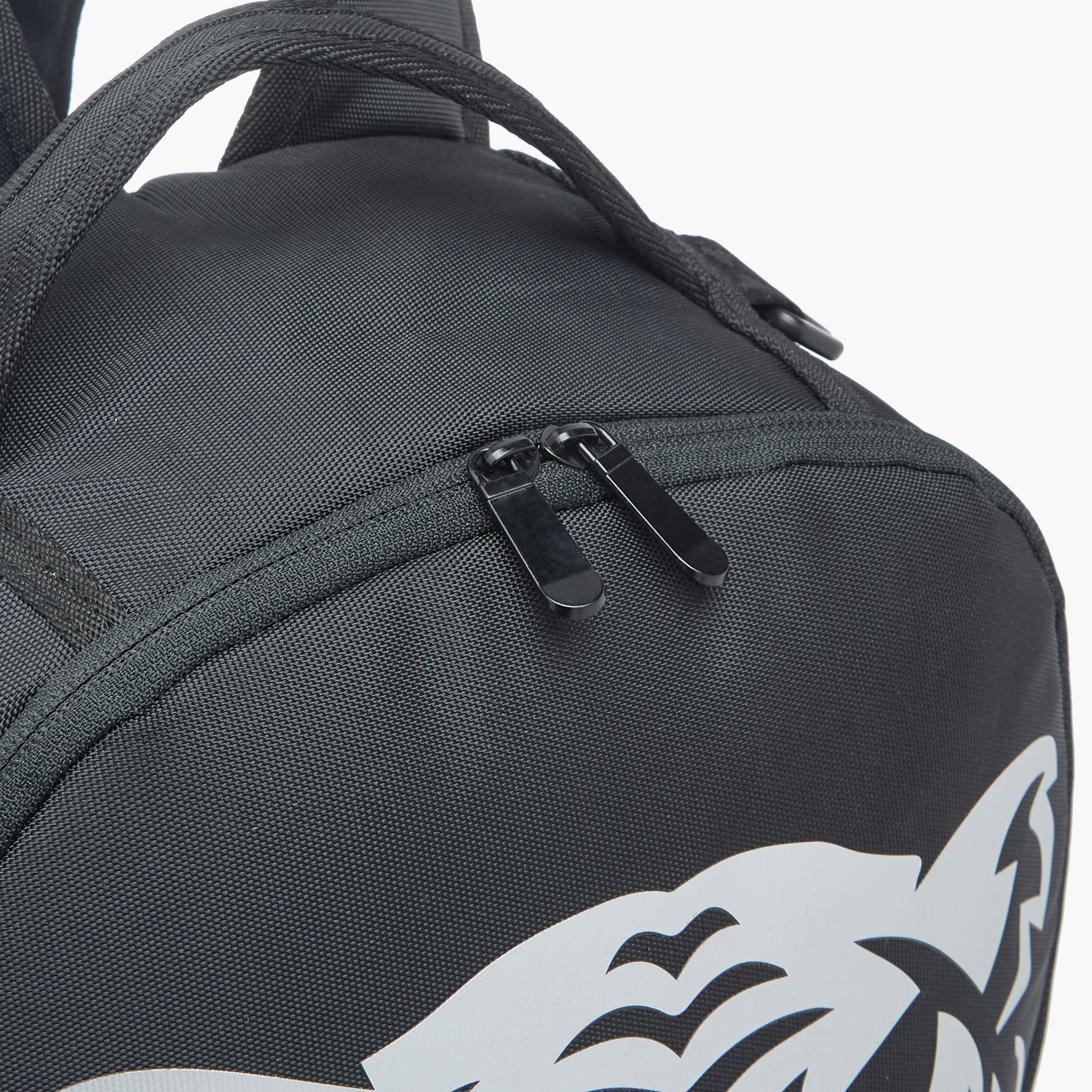 Juniors Tiger Print Backpack with Adjustable Shoulder Straps and Zip Closure - 18 inches-school-bagsandbackpacks-backpacks-image-8