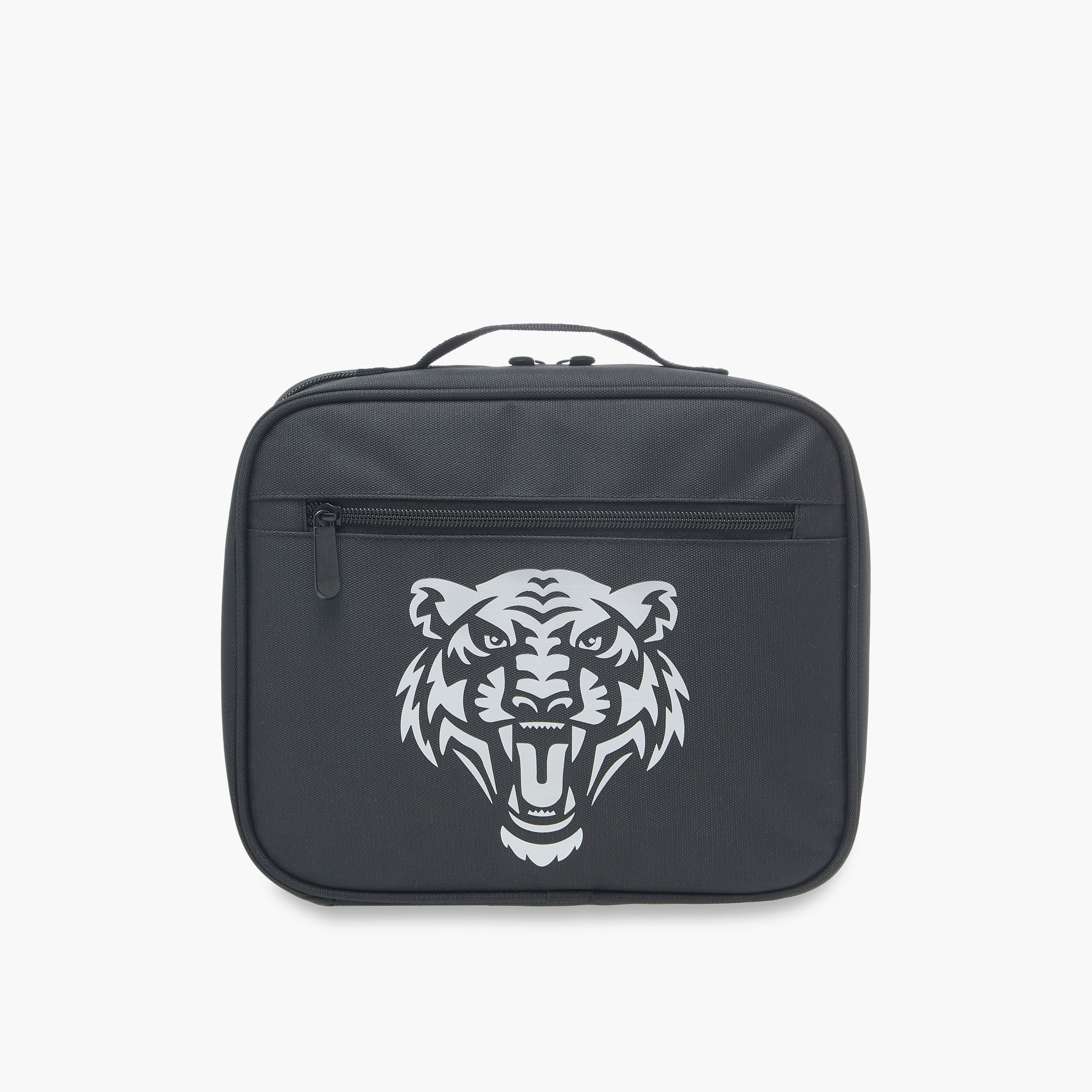 Juniors Tiger Print Lunch Bag with Zip Closure-school-lunchessentials-lunchbags-image-1