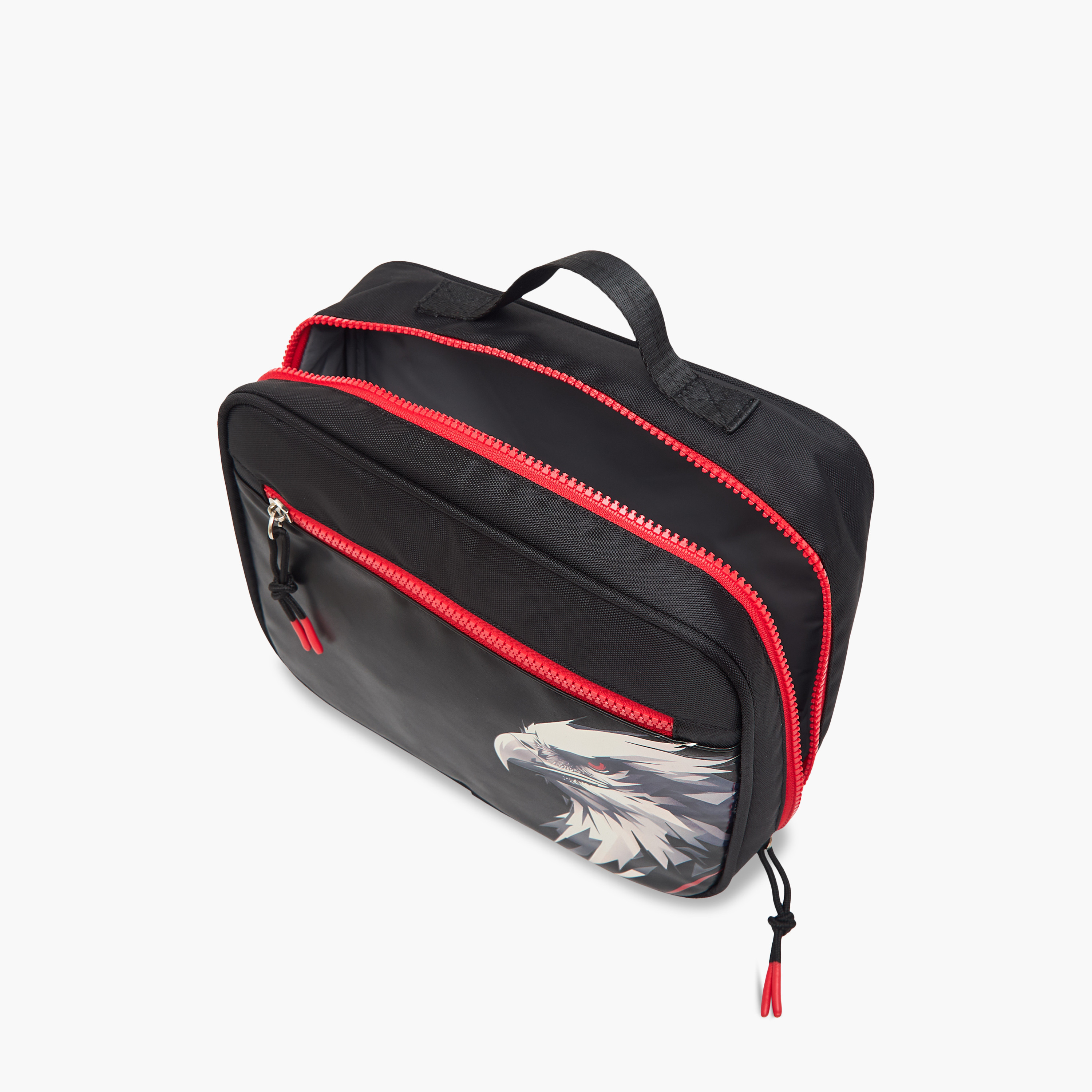 Juniors Eagle Print Lunch Bag with Zip Closure-school-lunchessentials-lunchbags-image-8