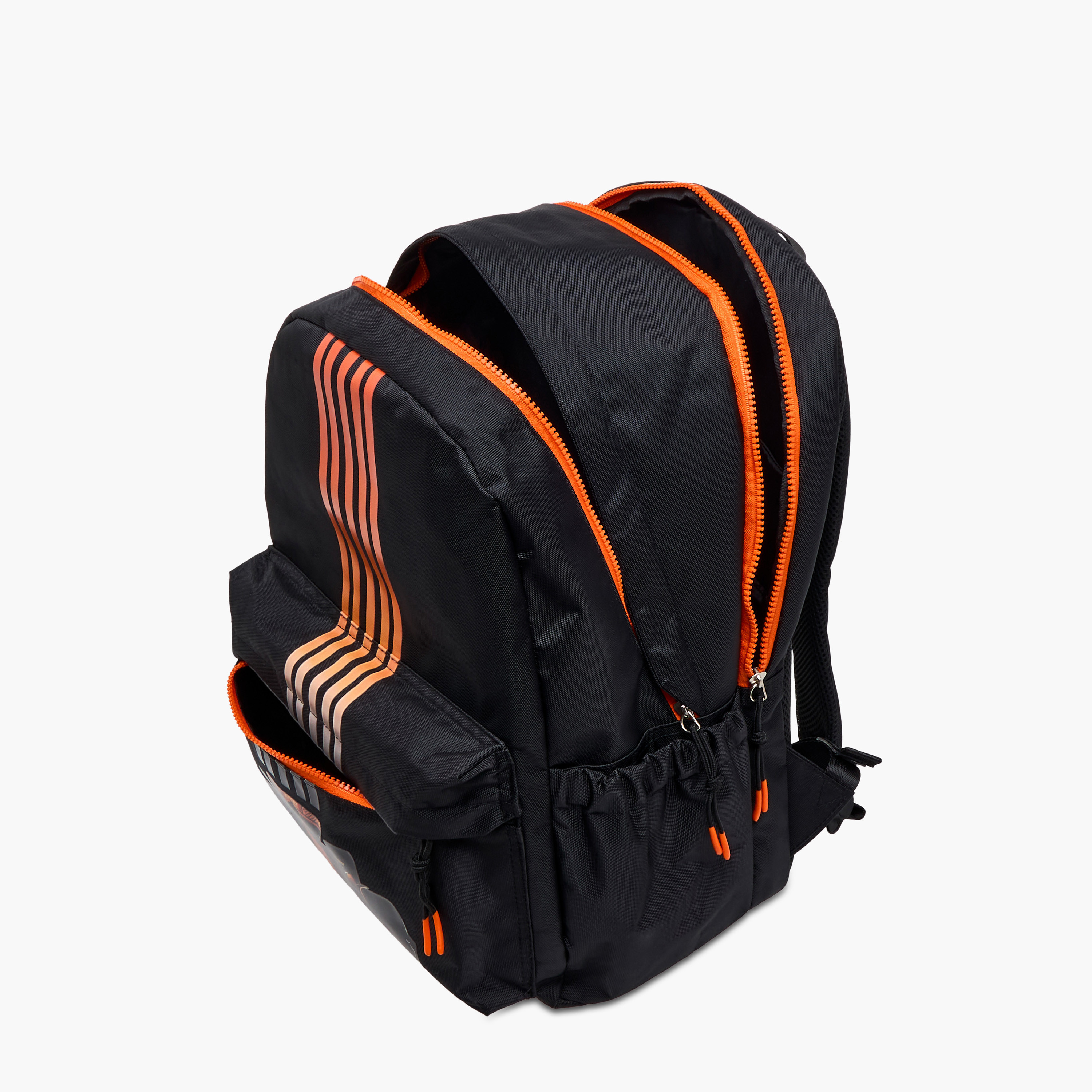 Juniors Car Print Backpack with Adjustable Shoulder Straps and Zip Closure - 18 inches-school-bagsandbackpacks-backpacks-image-13