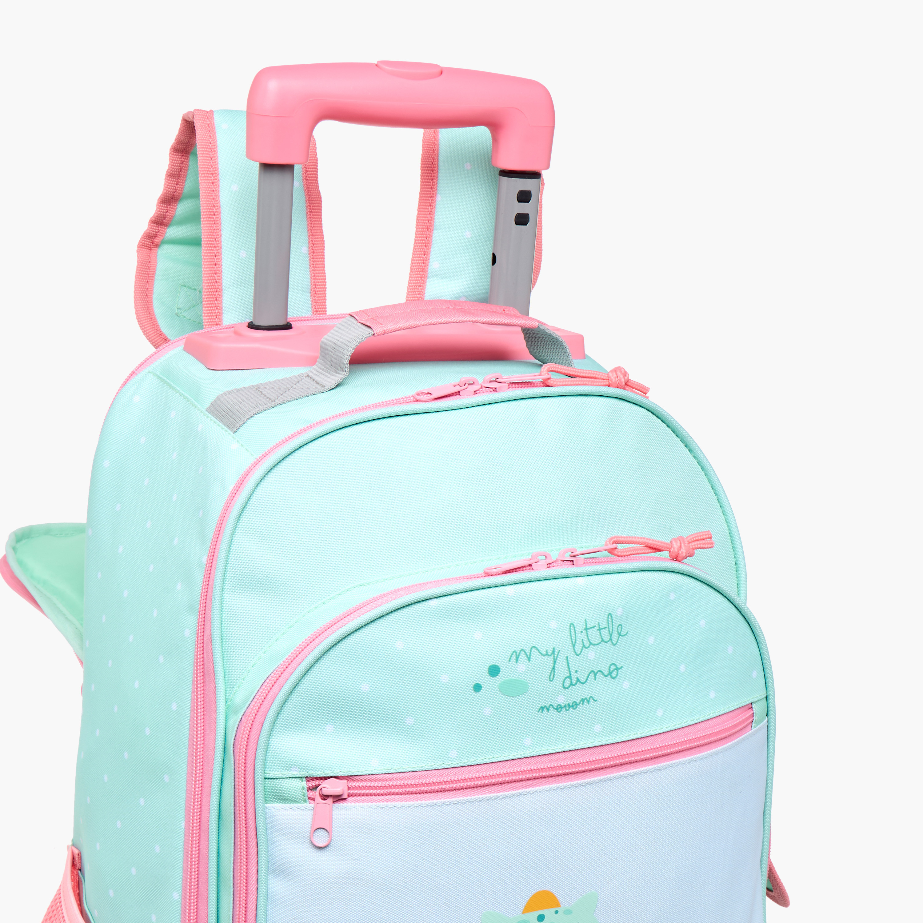 Movom Printed Convertible Trolley Backpack with Retractable Handle - 17 inches-school-bagsandbackpacks-trolleybags-image-9