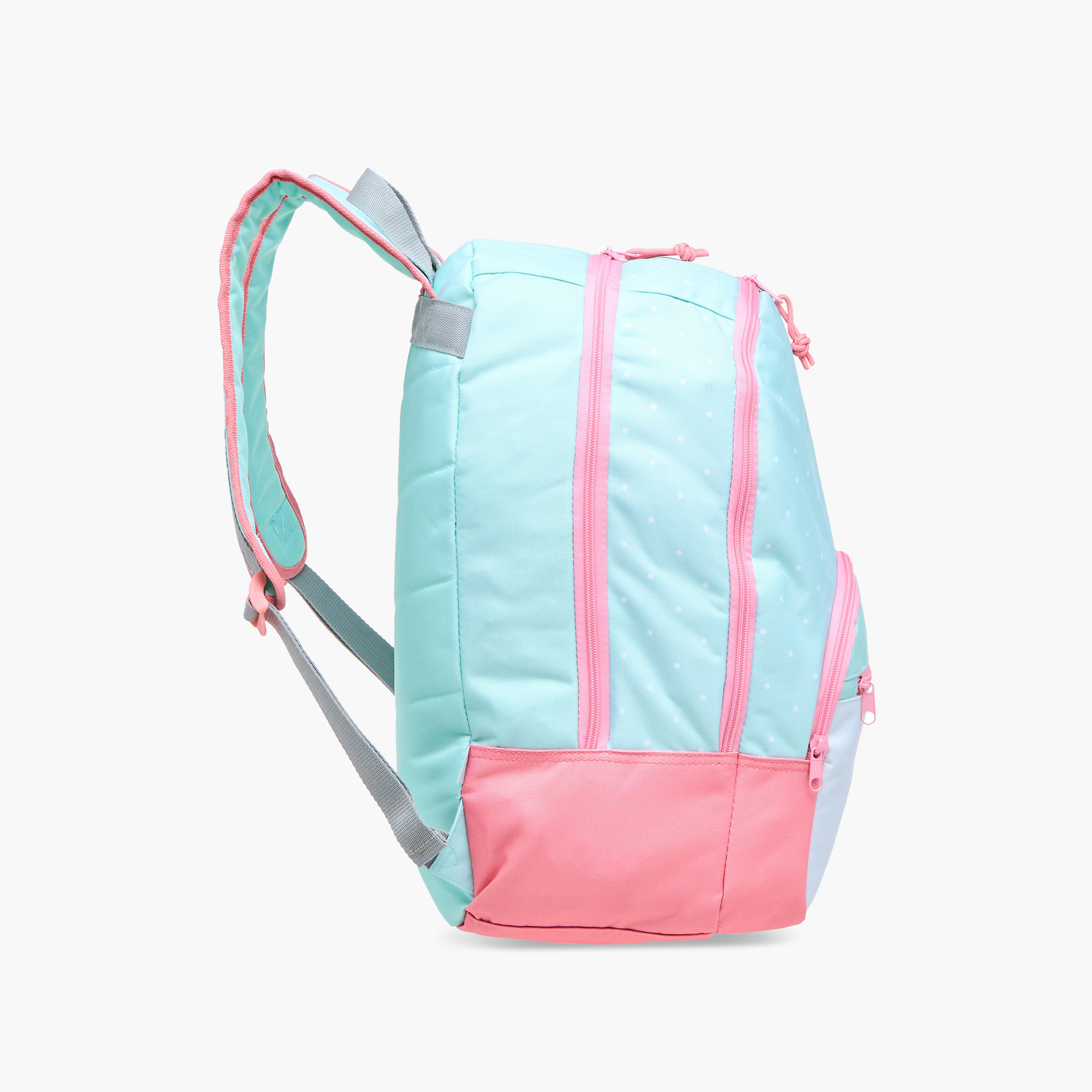 Movom Dinosaur Print Backpack with Adjustable Straps and Zip Closure - 17 inches-school-bagsandbackpacks-backpacks-image-3