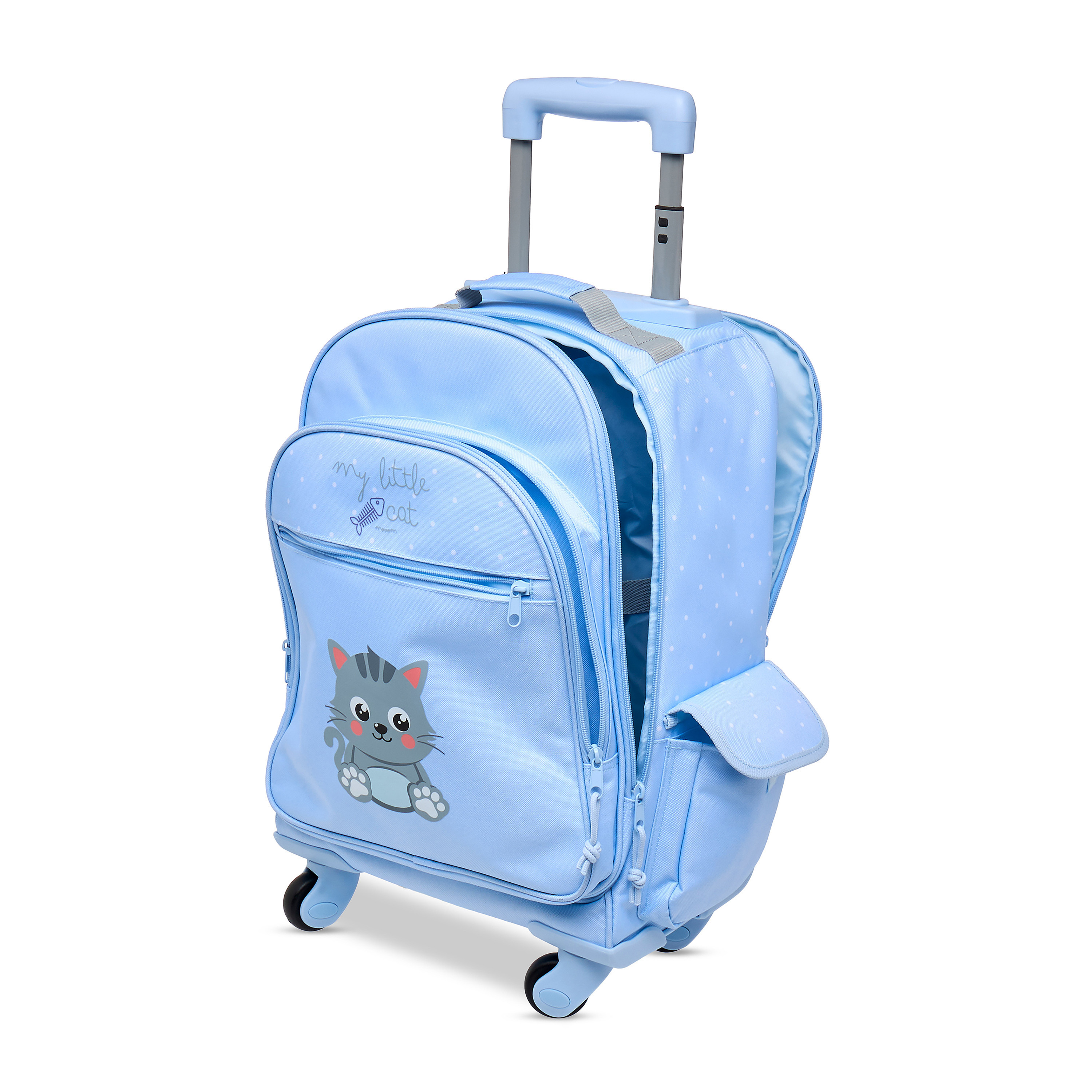 Movom Printed Convertible Trolley Backpack with Retractable Handle - 17 inches-school-bagsandbackpacks-trolleybags-image-15