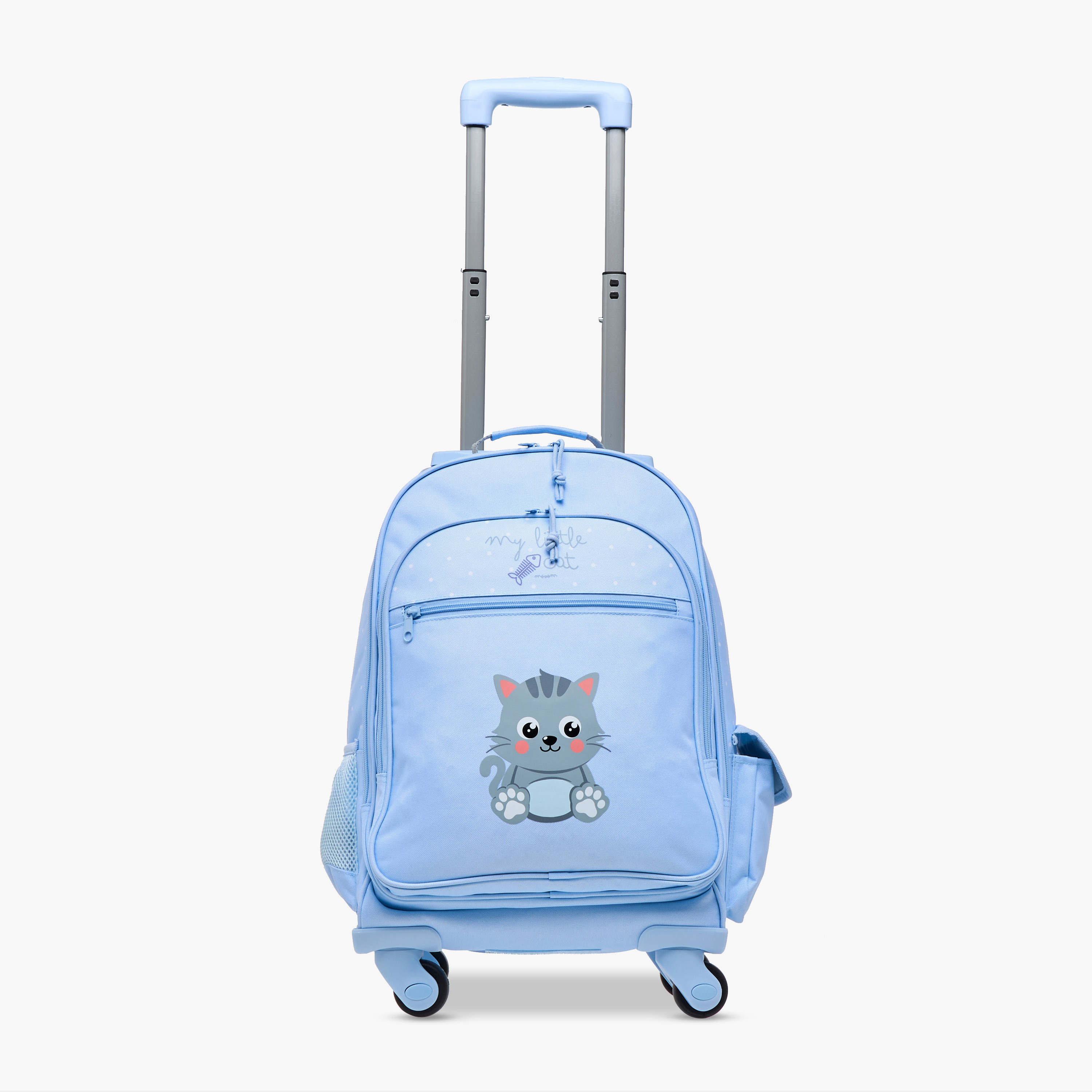 Movom Printed Convertible Trolley Backpack with Retractable Handle - 17 inches-school-bagsandbackpacks-trolleybags-image-8