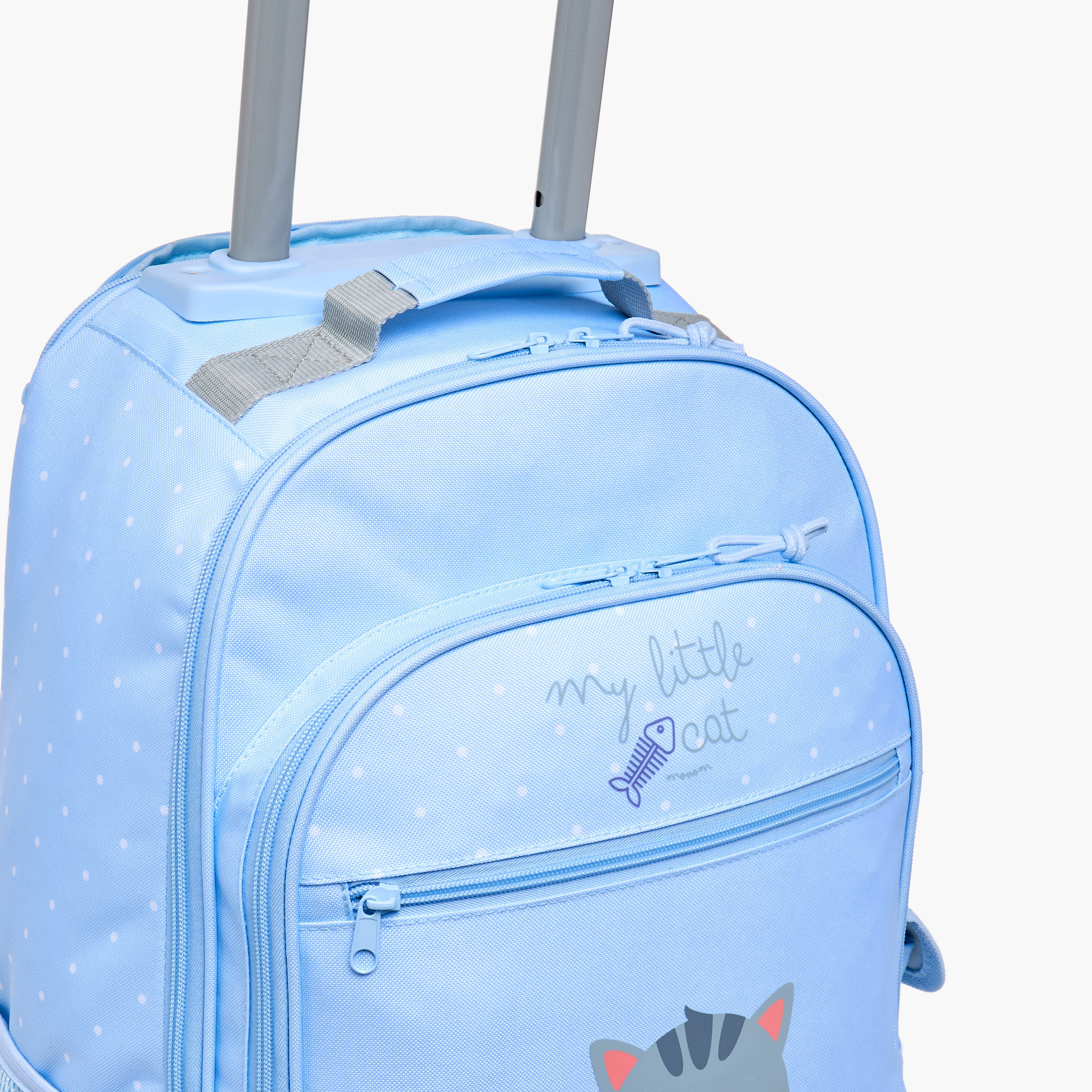 Movom Printed Convertible Trolley Backpack with Retractable Handle - 17 inches-school-bagsandbackpacks-trolleybags-image-9