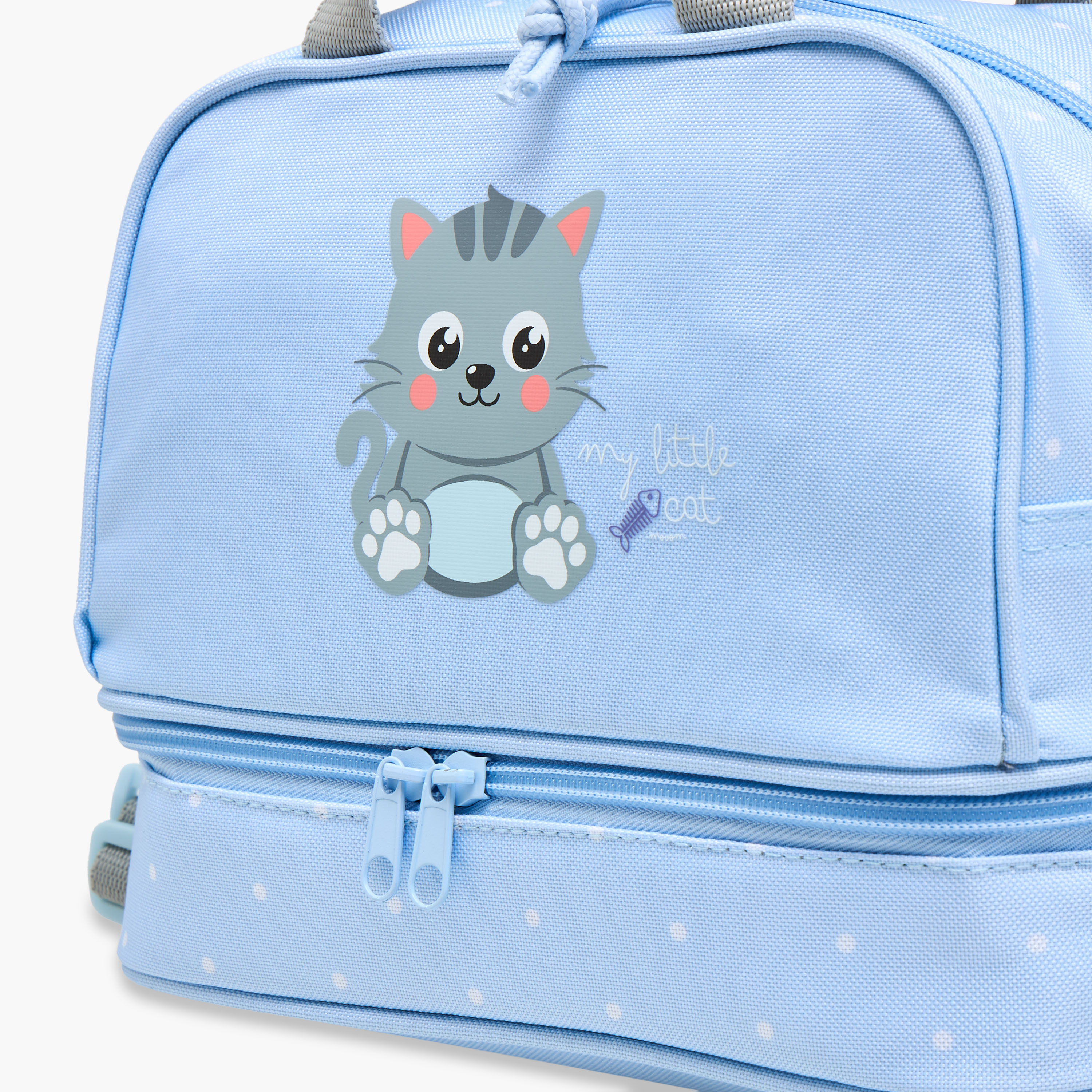 شنطة غداء مزدوجة الطبقة بطبعات قطة وسحاب إغلاق من موفوم-school-lunchessentials-lunchbags-image-5