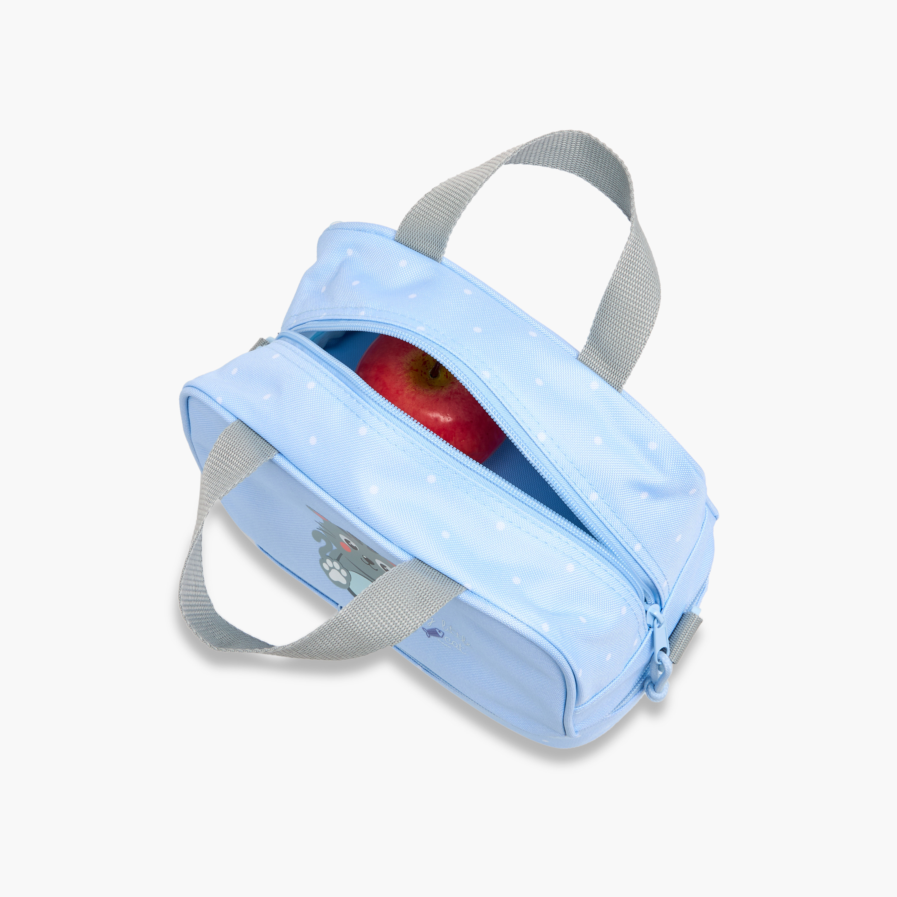 شنطة غداء مزدوجة الطبقة بطبعات قطة وسحاب إغلاق من موفوم-school-lunchessentials-lunchbags-image-2