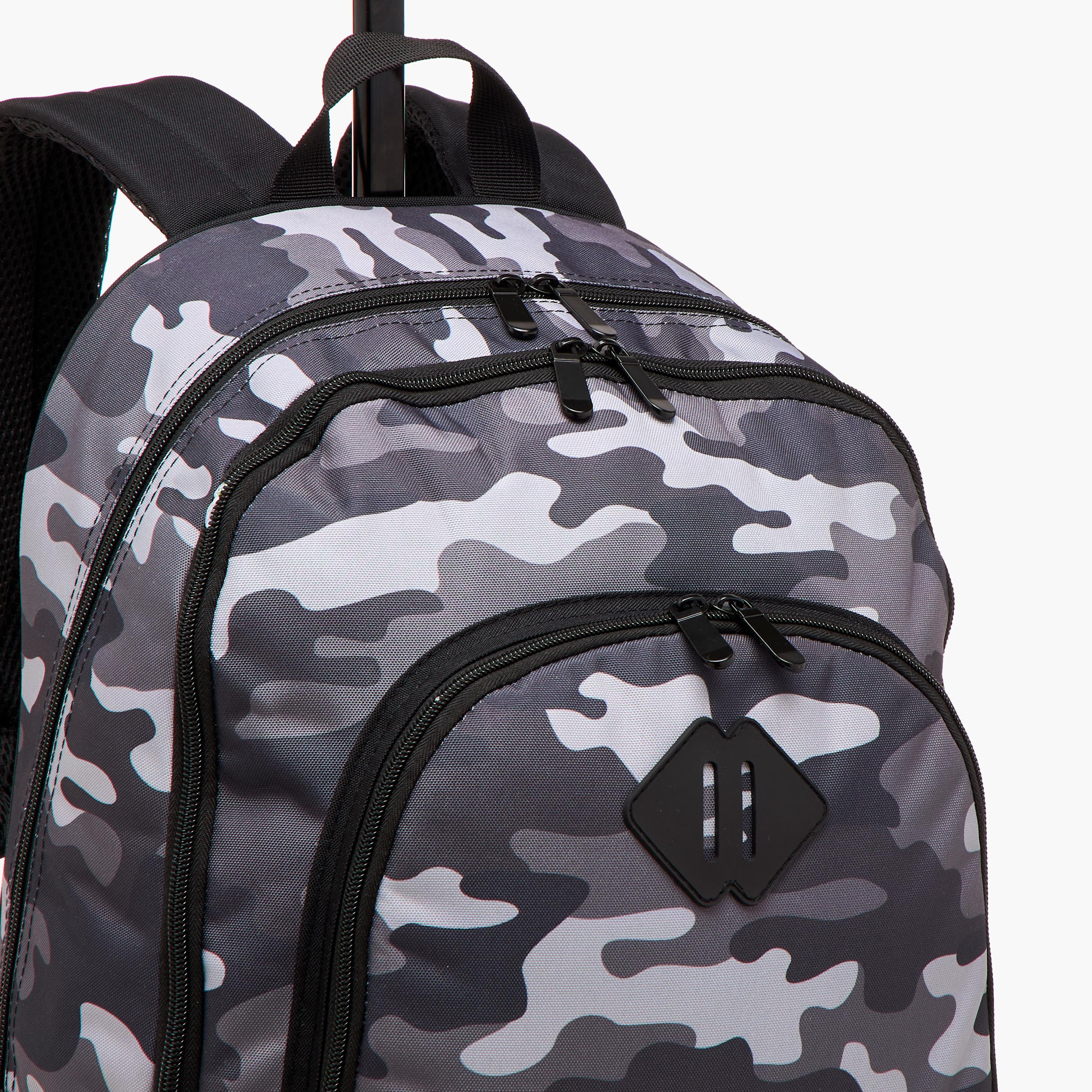 Juniors Printed 3-Piece School Trolley Bag Set for Boys 8-13 Years with Lunch Bag and Pencil Pouch -school-bagsandbackpacks-trolleybags-image-11