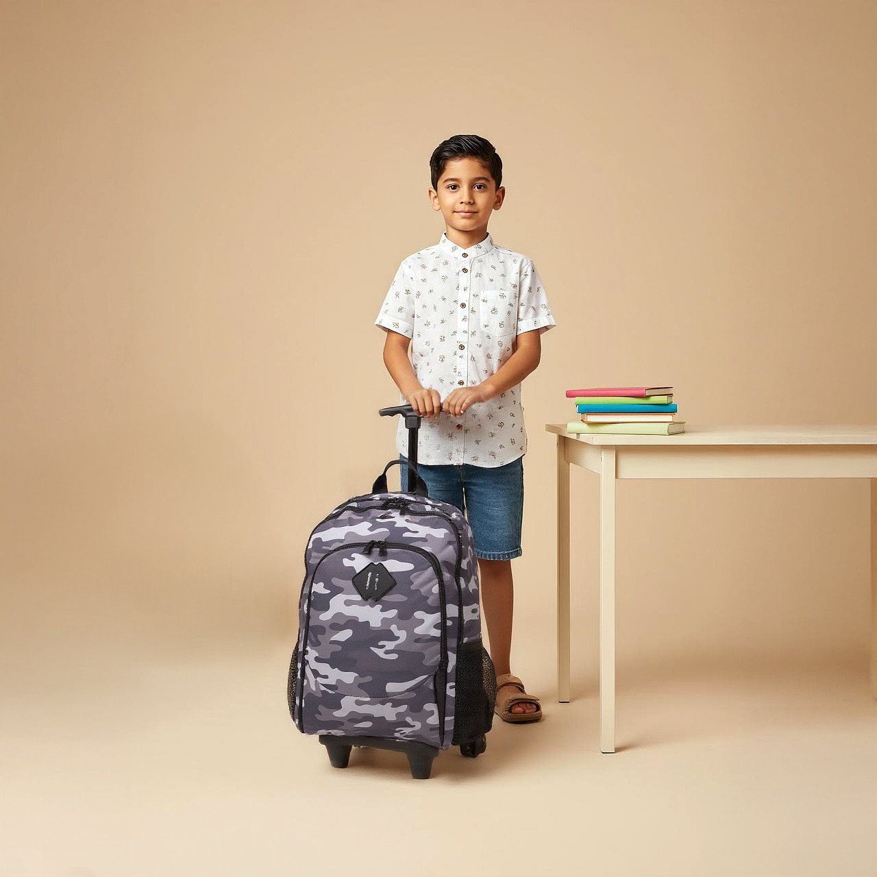 Juniors Printed 3-Piece School Trolley Bag Set for Boys 8-13 Years with Lunch Bag and Pencil Pouch -school-bagsandbackpacks-trolleybags-image-3