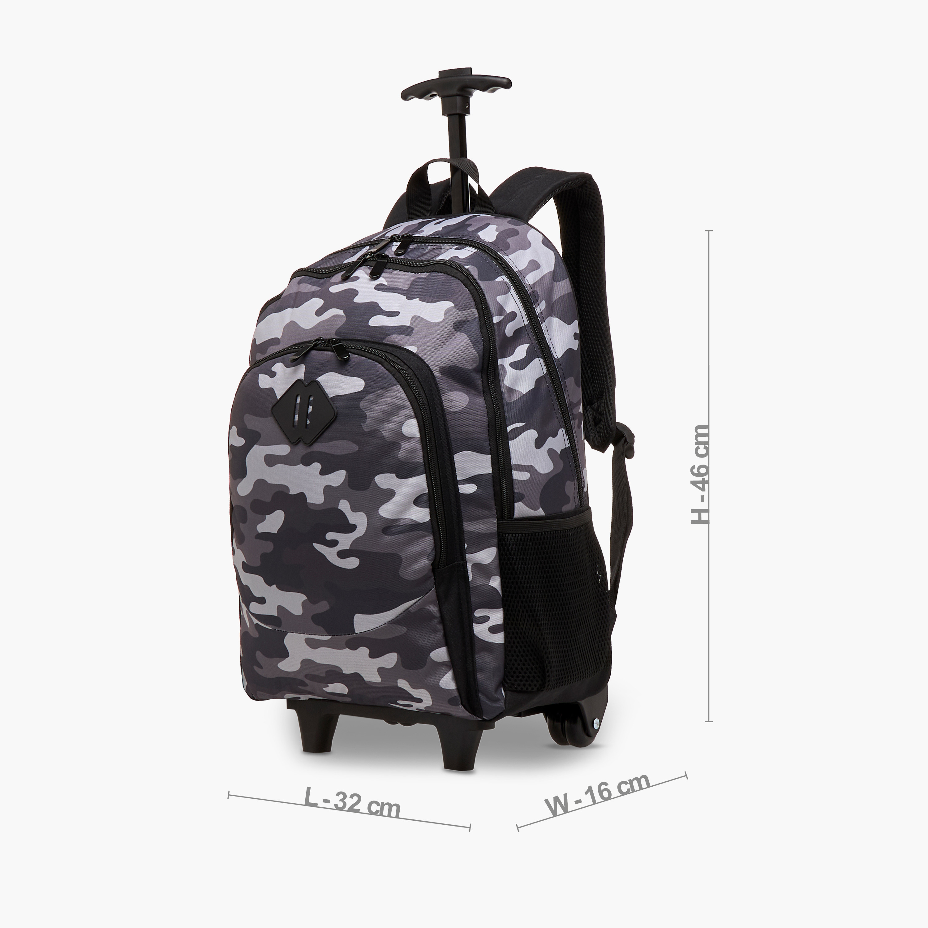 Juniors Printed 3-Piece School Trolley Bag Set for Boys 8-13 Years with Lunch Bag and Pencil Pouch -school-bagsandbackpacks-trolleybags-image-5