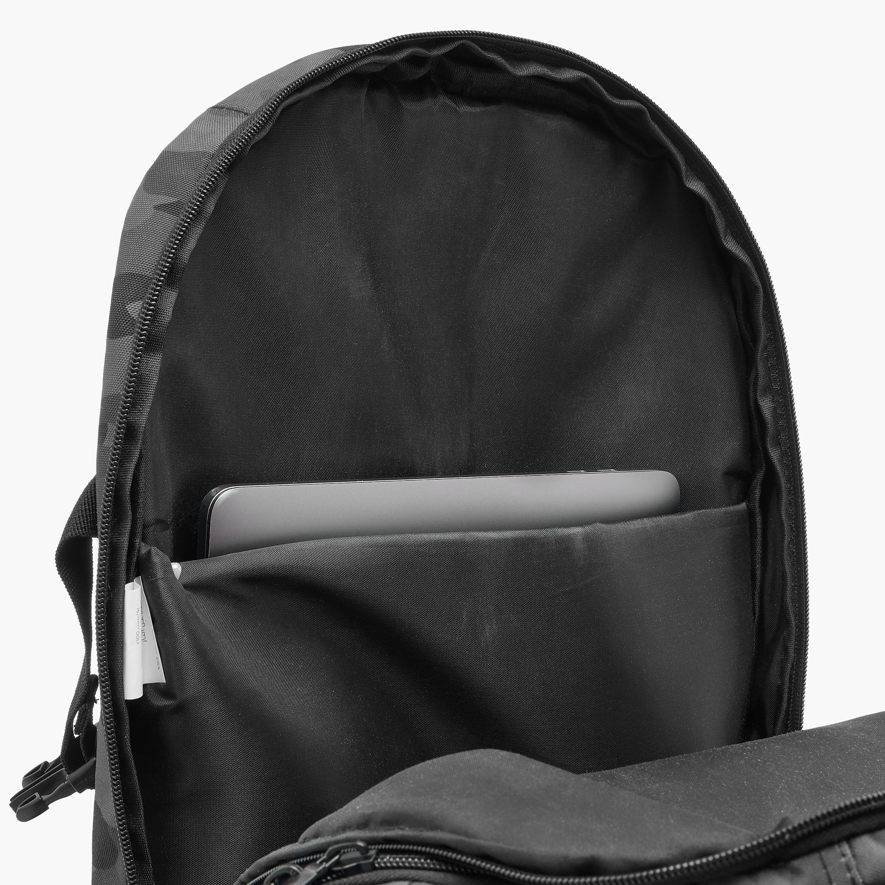 Juniors Camo Print Backpack with Adjustable Straps and Zip Closure - 18 inches-school-bagsandbackpacks-backpacks-image-10