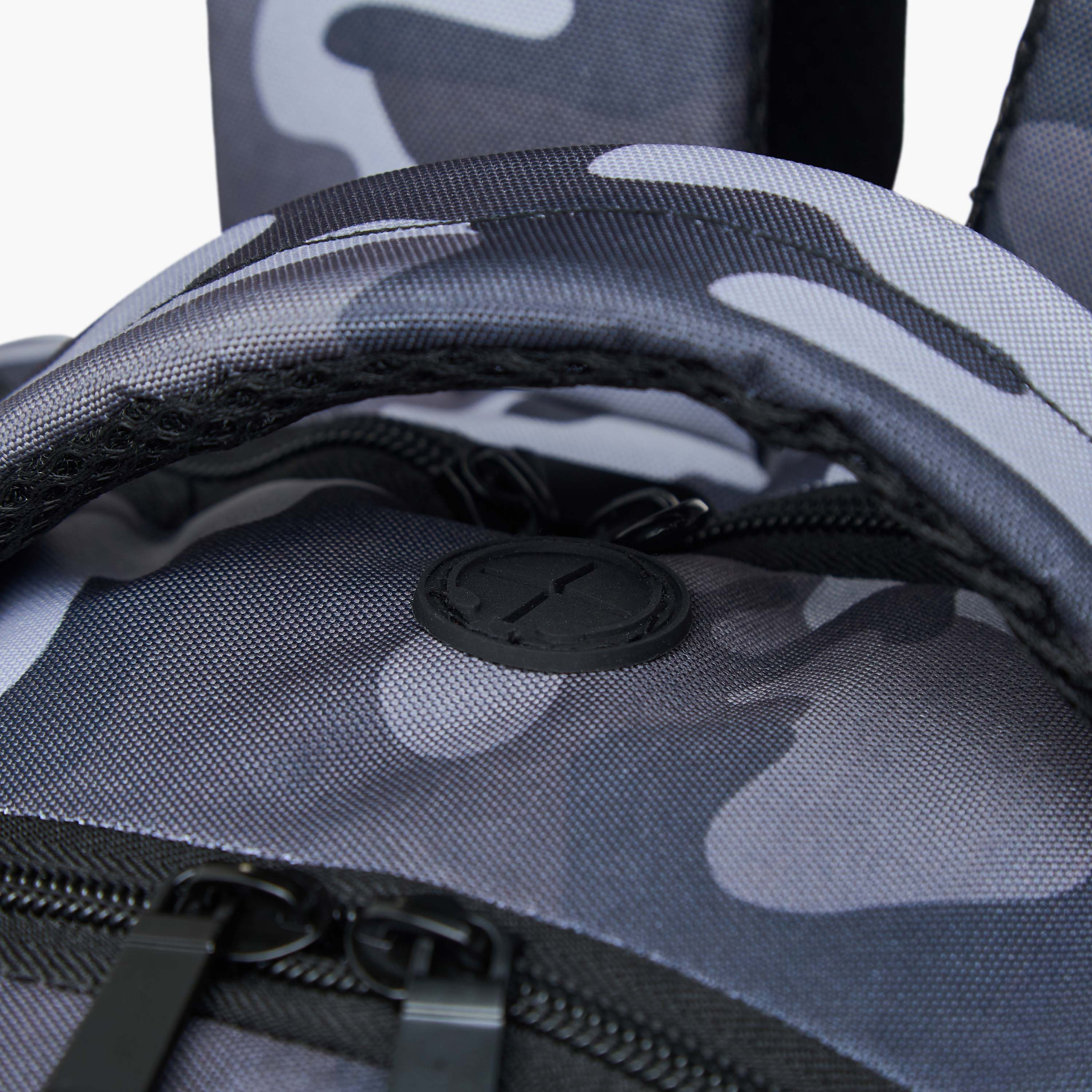 Juniors Camo Print Backpack with Adjustable Straps and Zip Closure - 18 inches-school-bagsandbackpacks-backpacks-image-9