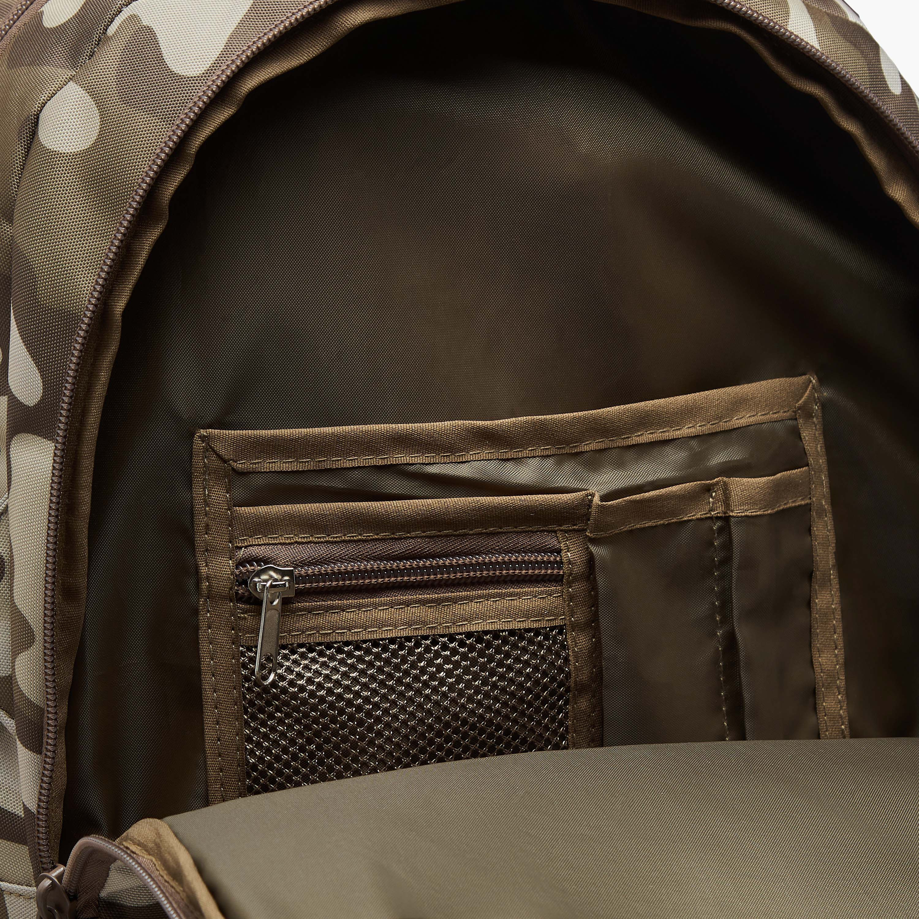 Juniors Camo Print Backpack with Adjustable Straps and Zip Closure - 18 inches-school-bagsandbackpacks-backpacks-image-11