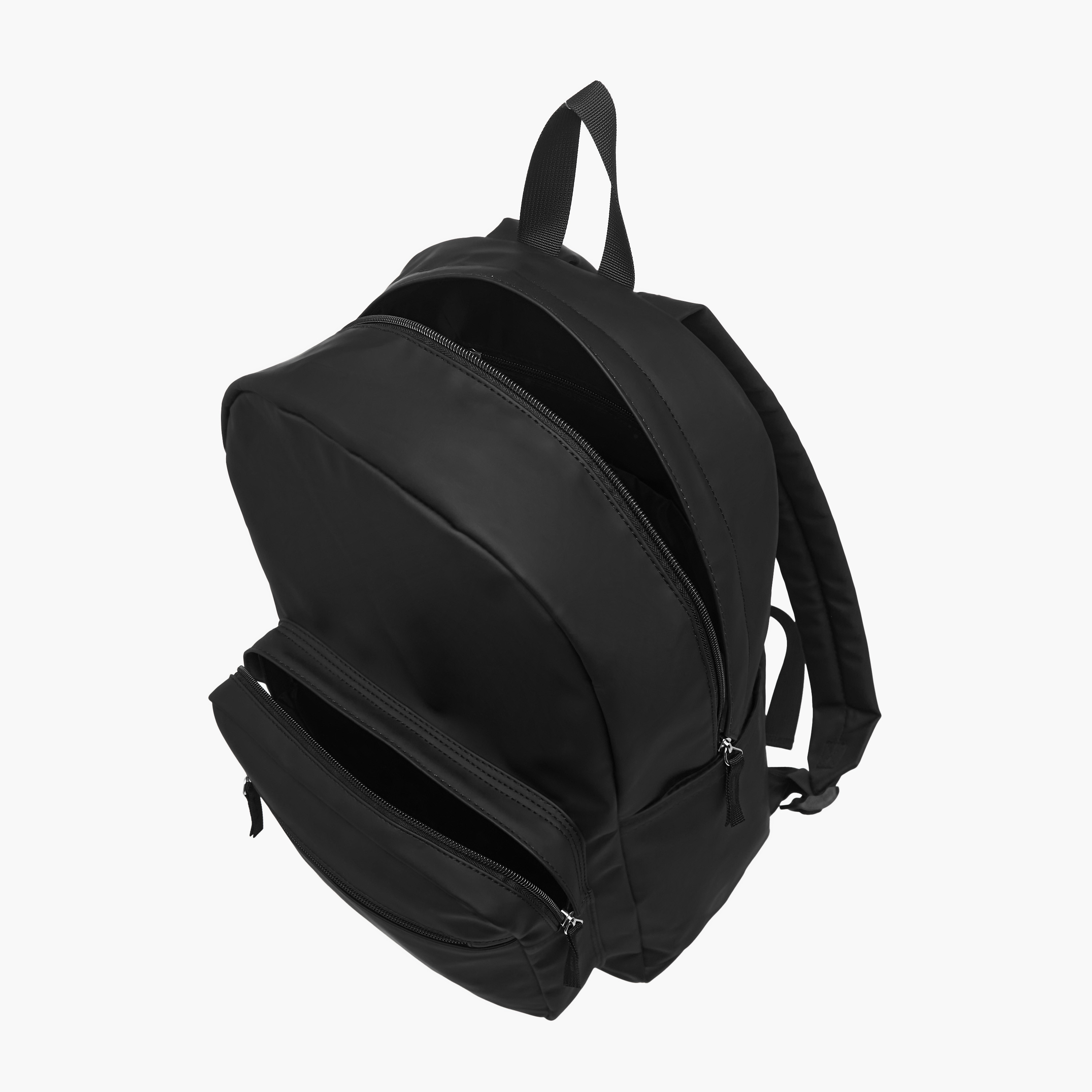 Juniors Solid Backpack with Adjustable Straps and Zip Closure - 17 inches-school-bagsandbackpacks-backpacks-image-9