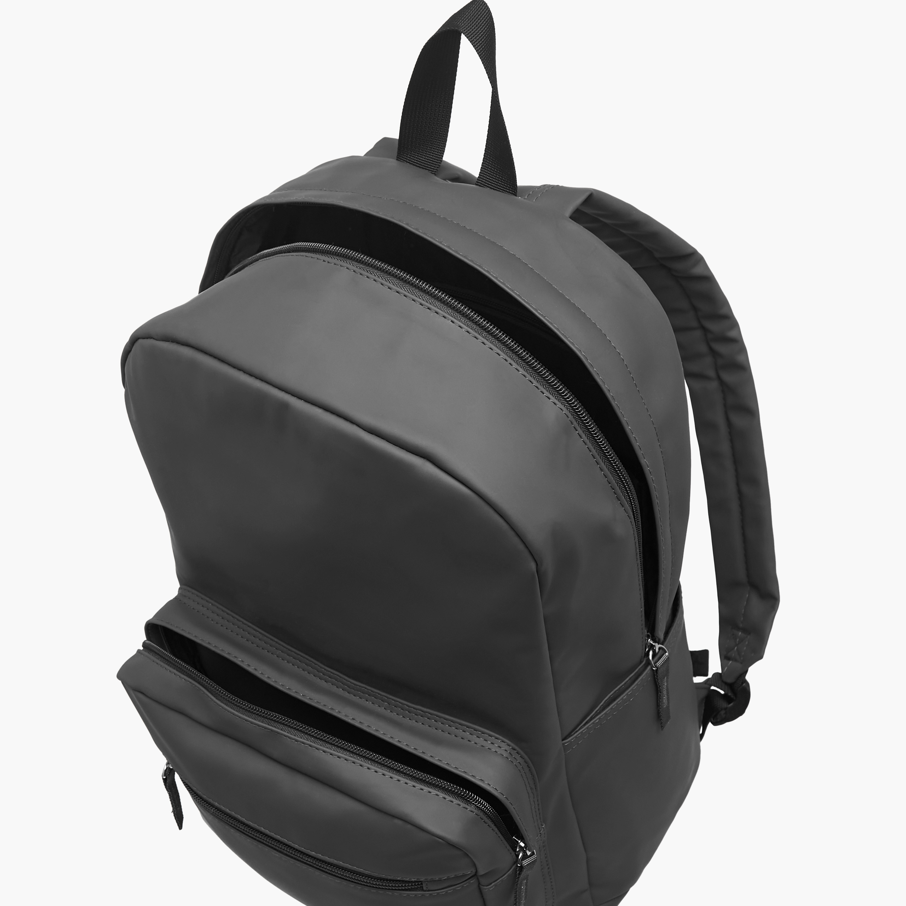 Juniors Solid Backpack with Adjustable Straps and Zip Closure - 17 inches-school-bagsandbackpacks-backpacks-image-9