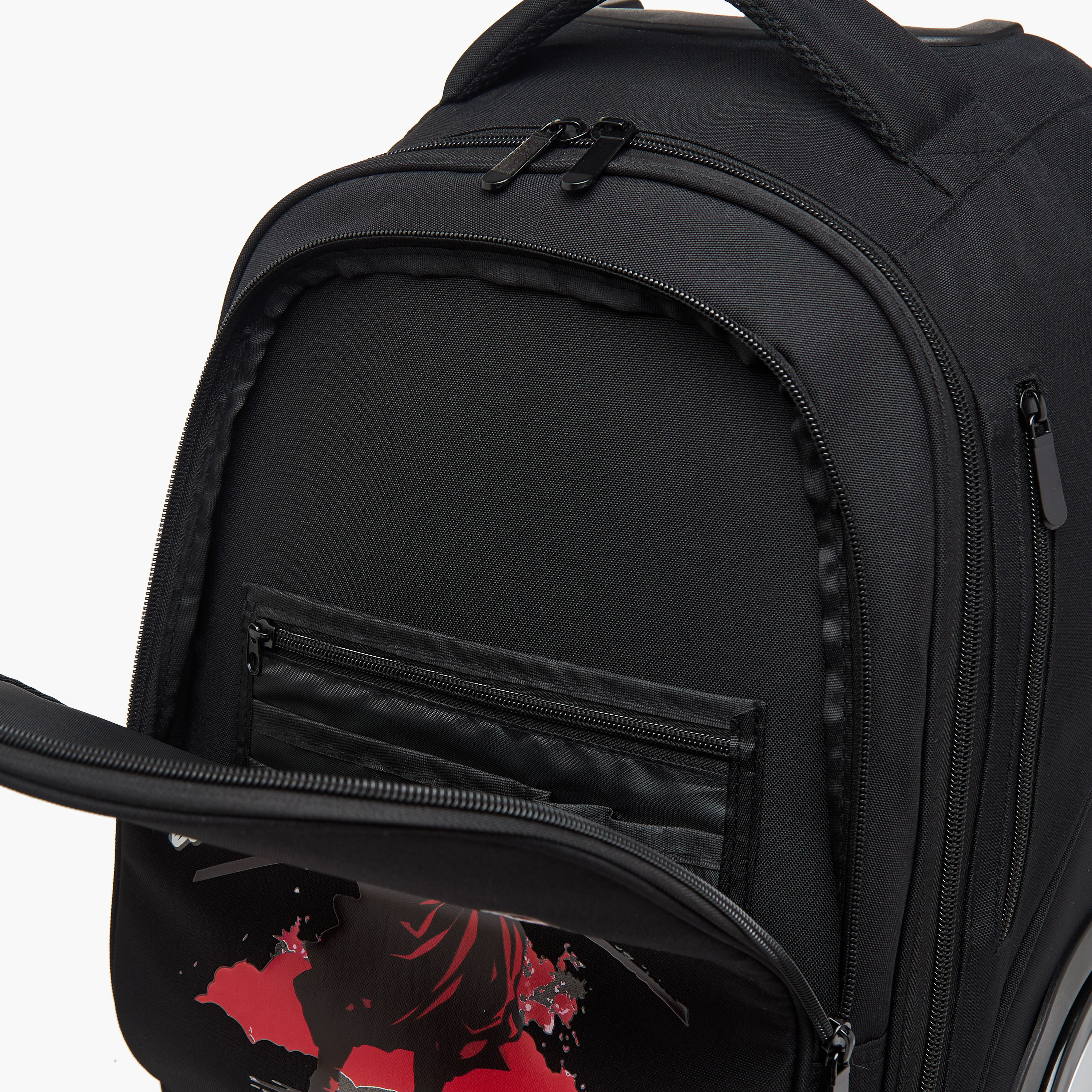 Juniors Samurai Printed Trolley Bag with Adjustable Strap-school-bagsandbackpacks-trolleybags-image-9