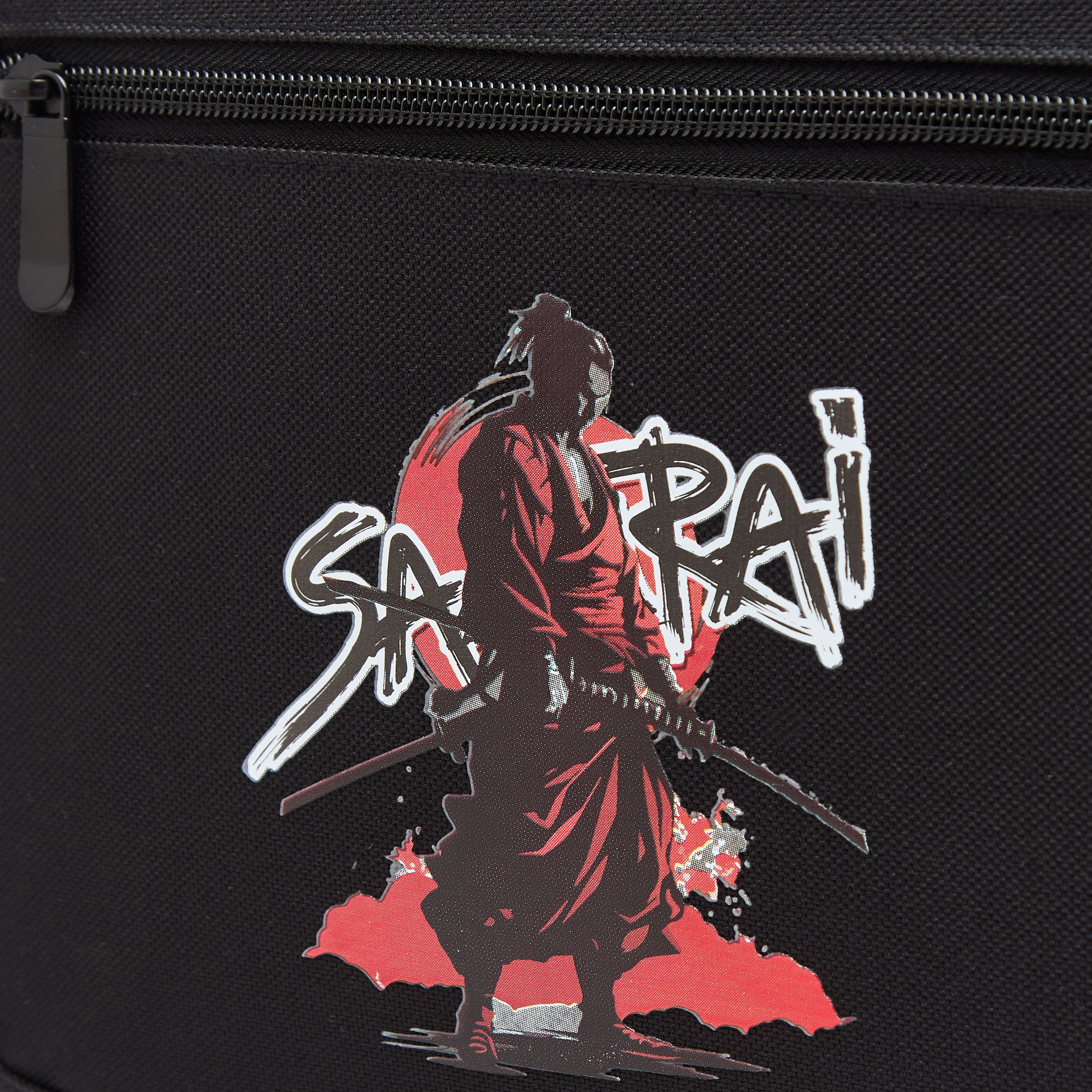 Juniors Samurai Print Lunch Bag with Zip Closure-school-lunchessentials-lunchbags-image-5