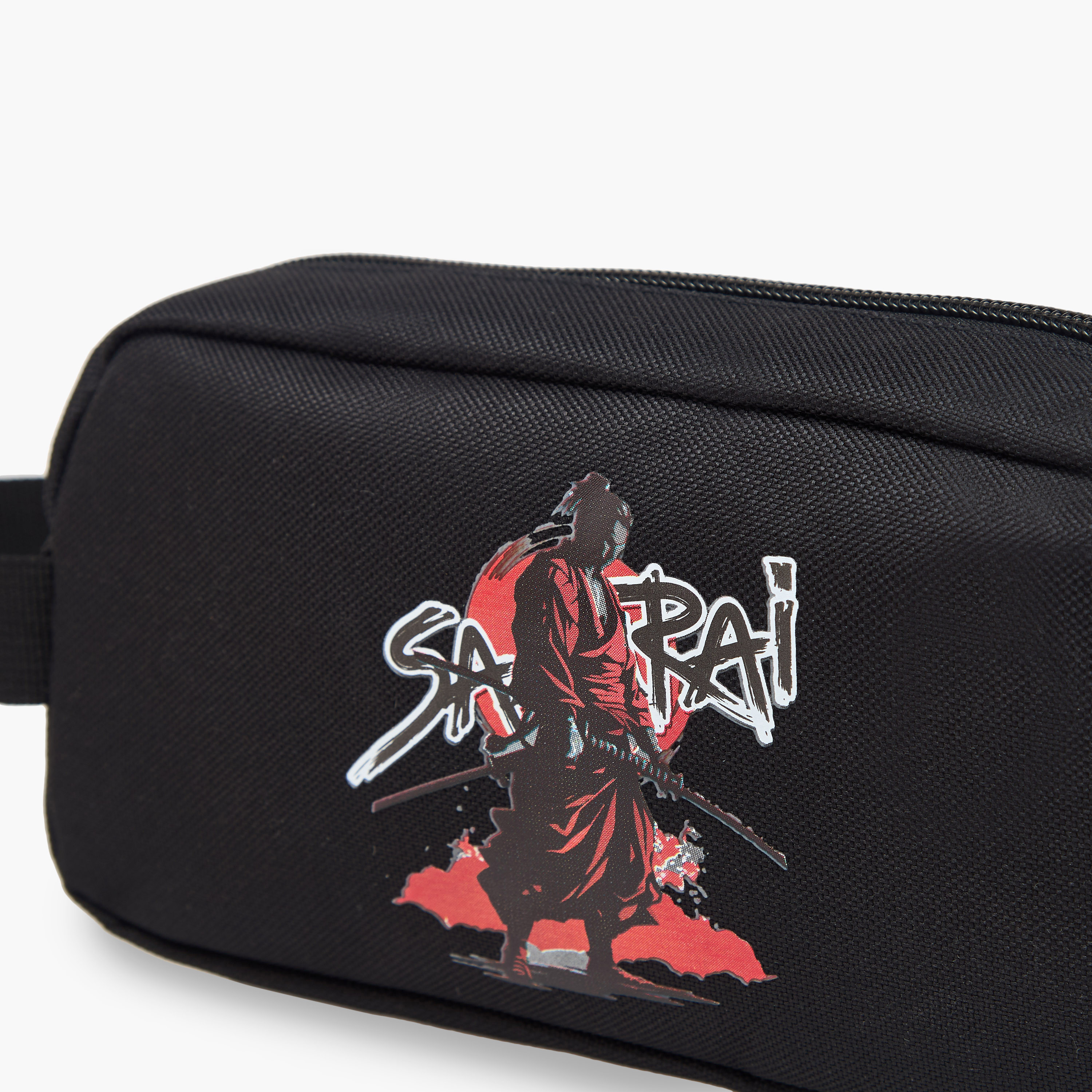 Juniors Samurai Print Pencil Pouch with Zip Closure-school-stationery-pencilcases-image-7