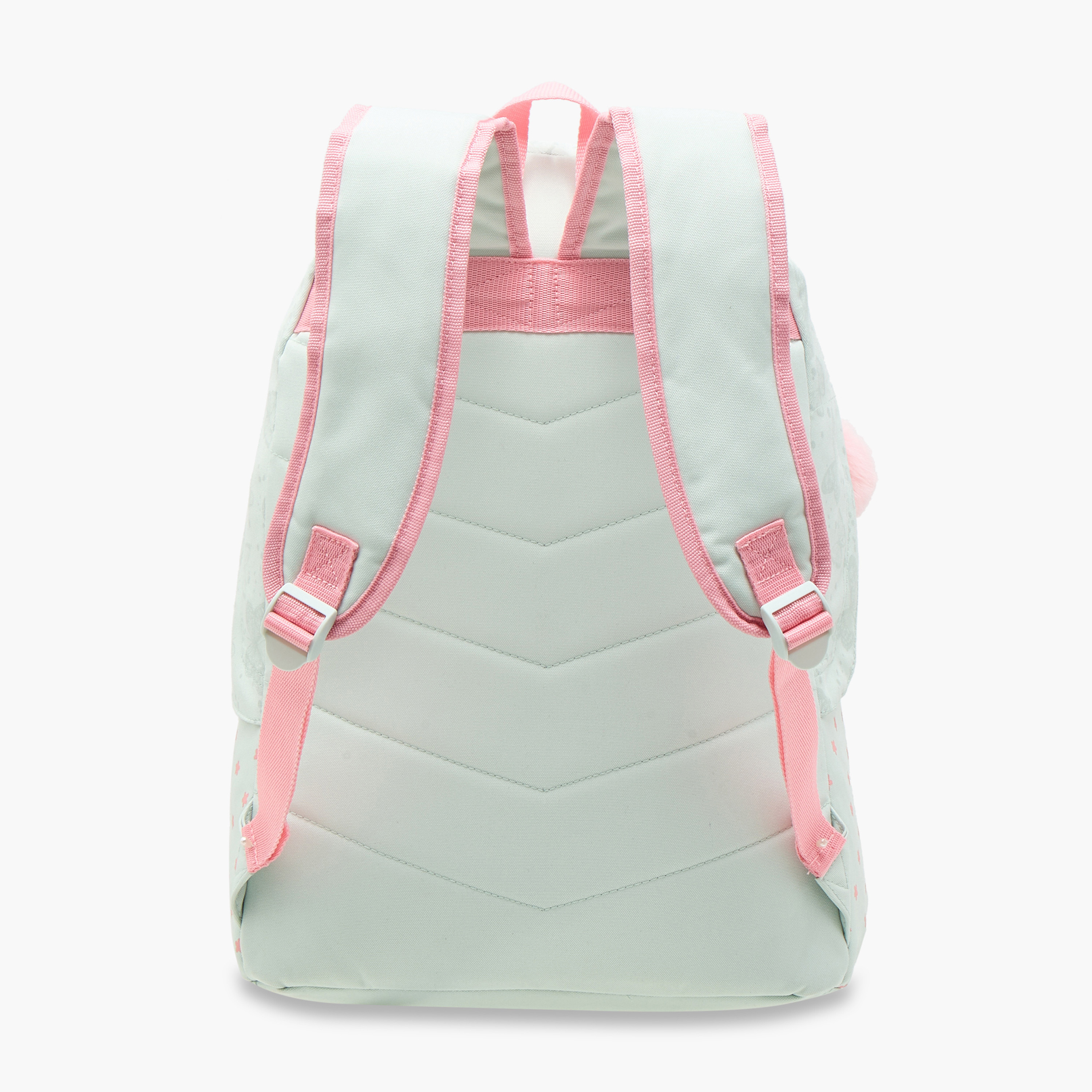 Juniors Butterfly Print Backpack with Adjustable Shoulder Straps and Zip Closure - 18 inches-school-bagsandbackpacks-backpacks-image-5
