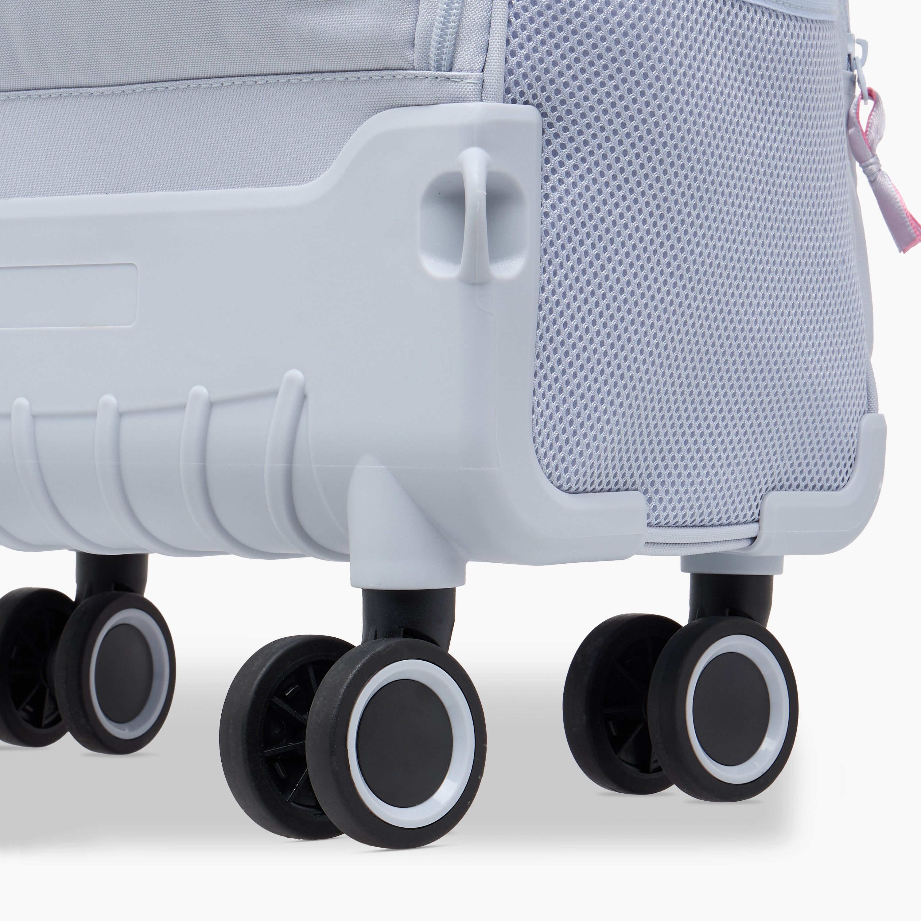 Juniors Cat Print Trolley Backpack with Retractable Handle and Zip Closure - 18 Inches-school-bagsandbackpacks-trolleybags-image-13