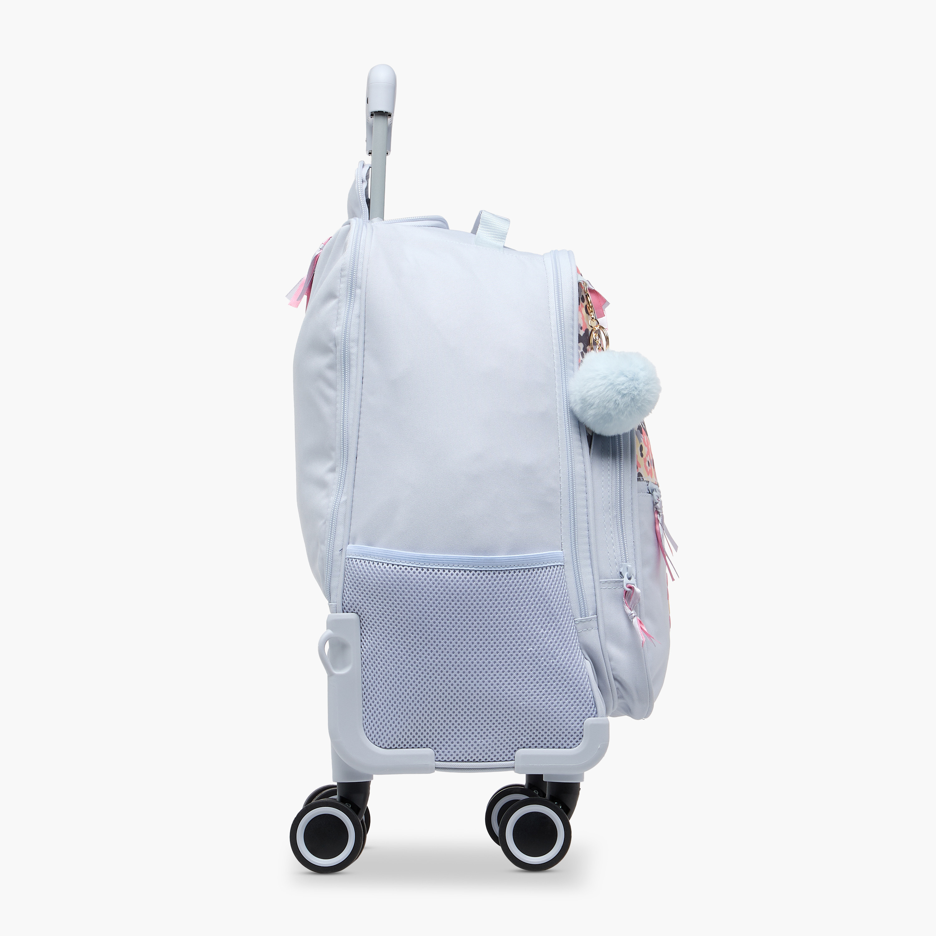 شنطة ظهر ترولي بطبعات مع مقبض قابل للسحب وسحاب إغلاق من جونيورز - 18 بوصة-school-bagsandbackpacks-trolleybags-image-3