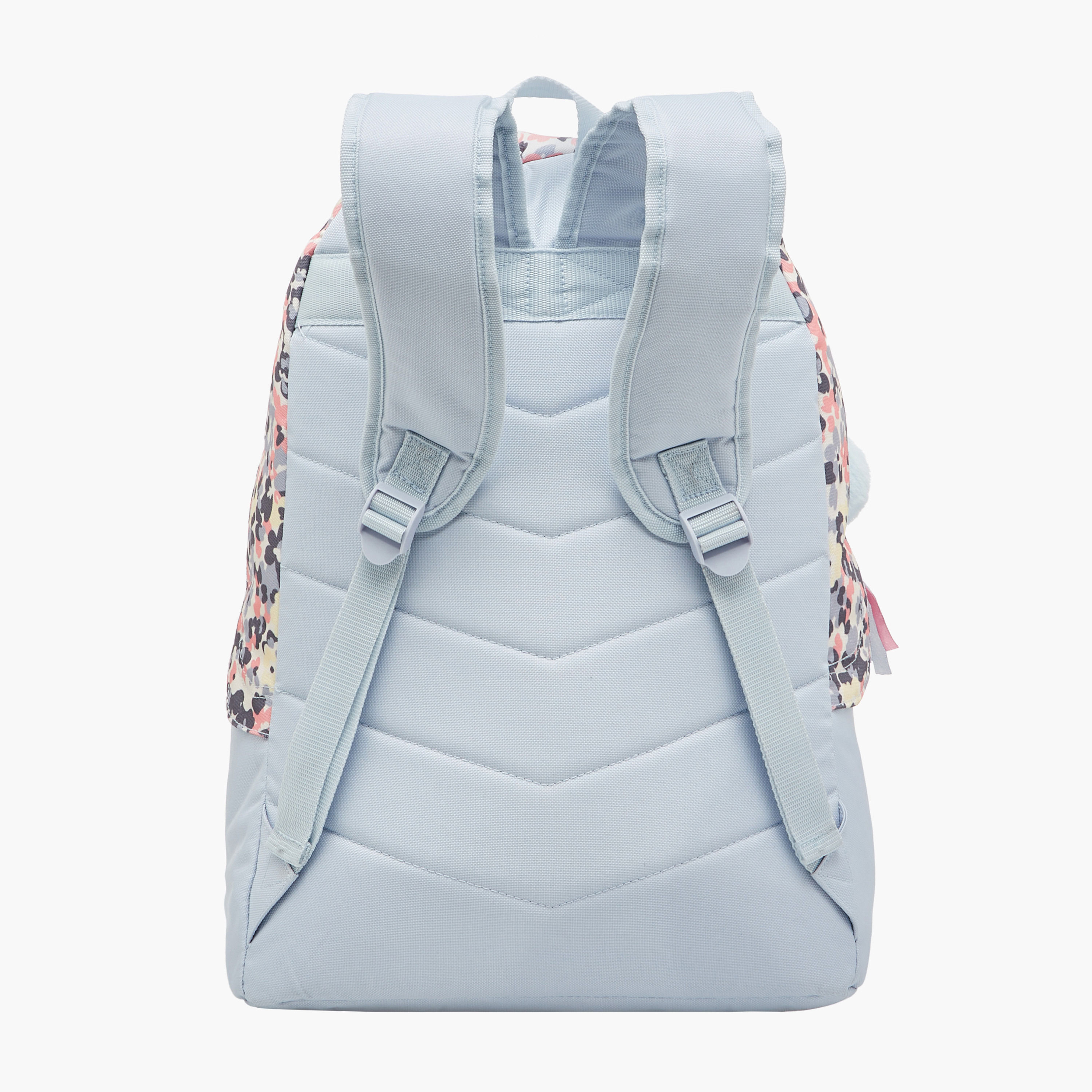 Juniors Cat Print Backpack with Adjustable Straps and Zip Closure - 18 inches-school-bagsandbackpacks-backpacks-image-5