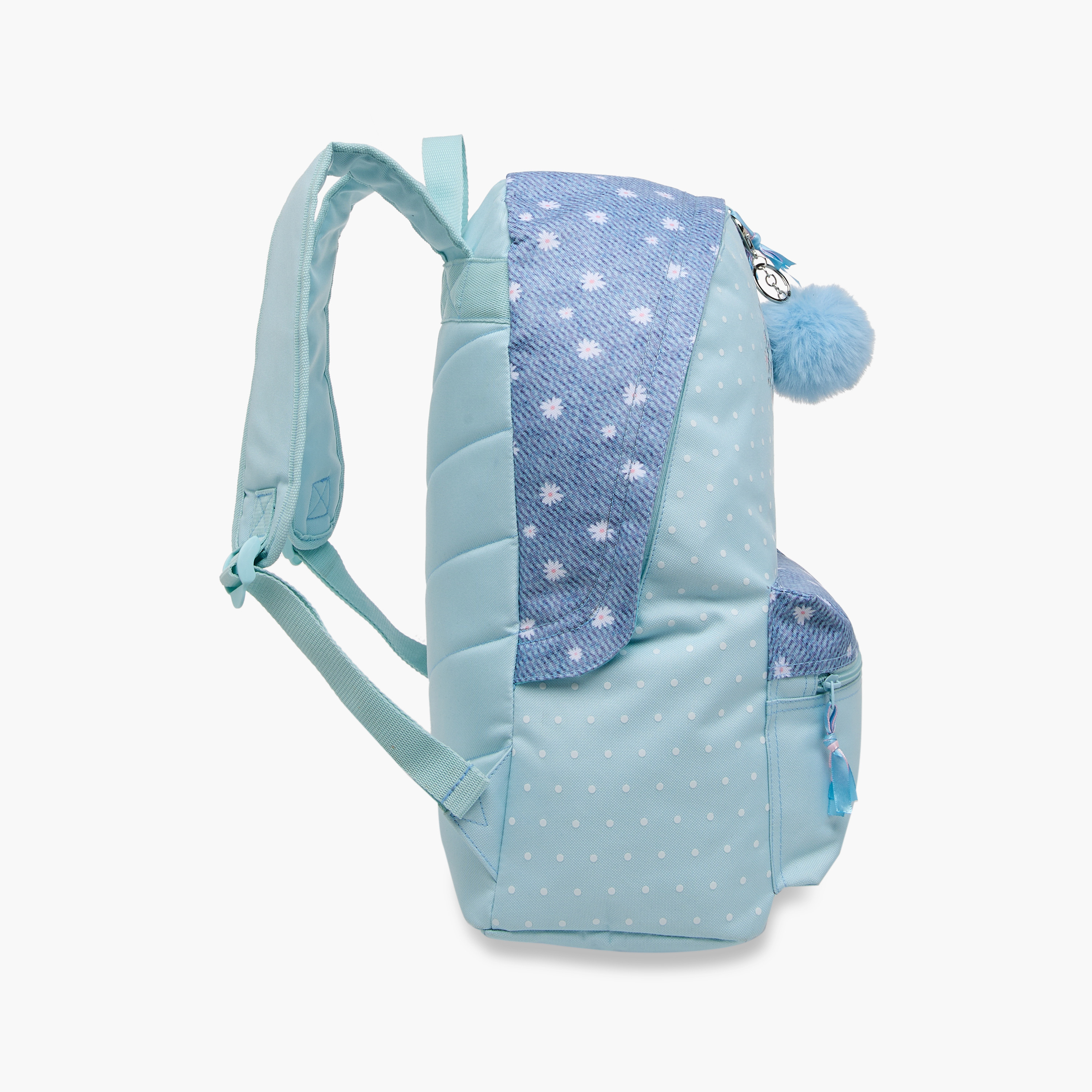 Juniors Printed Backpack with Adjustable Straps and Zip Closure - 18 inches-school-bagsandbackpacks-backpacks-image-3