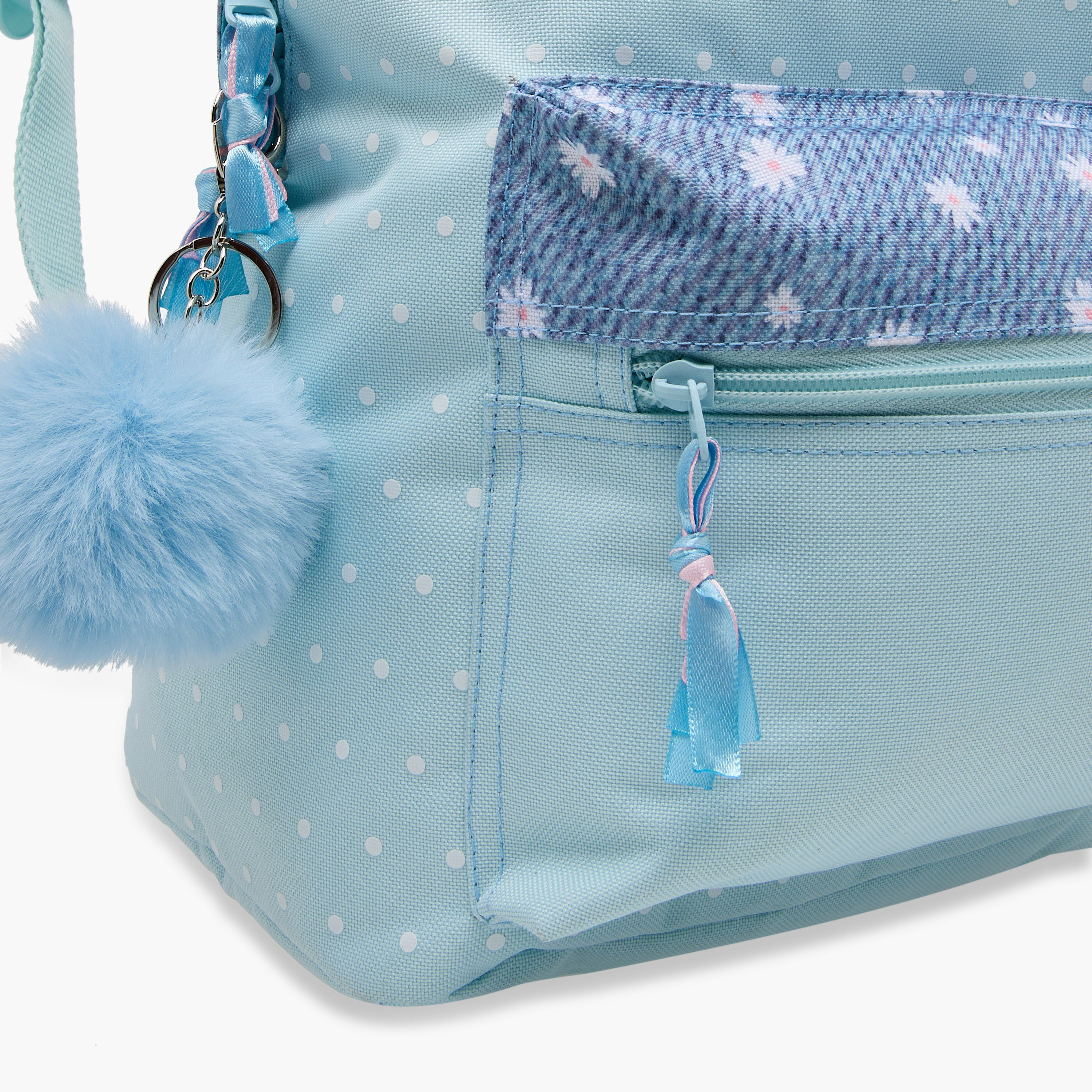 Juniors Printed Backpack with Adjustable Straps and Zip Closure - 18 inches-school-bagsandbackpacks-backpacks-image-8