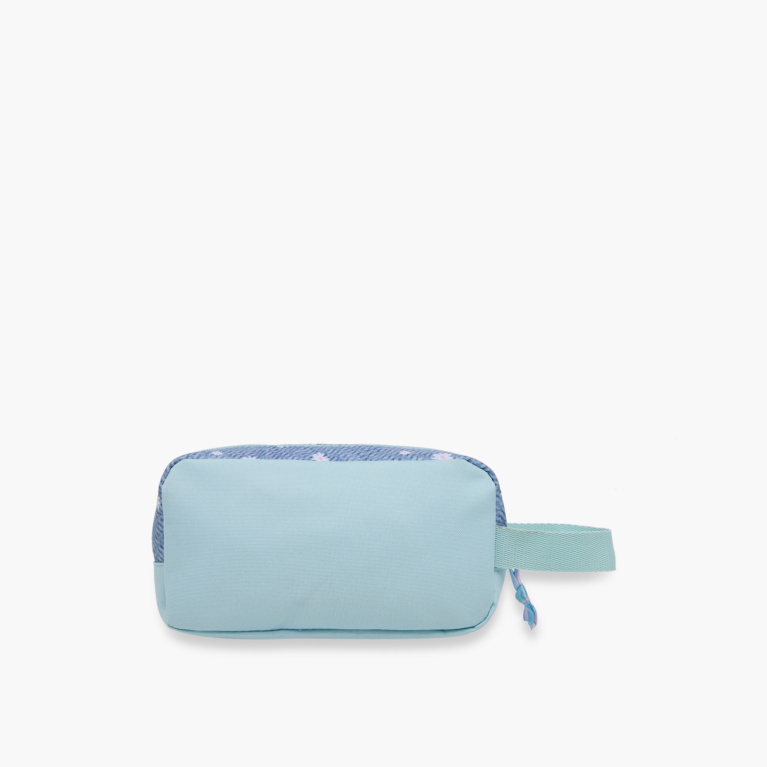 Juniors Floral Heart Print Pencil Pouch with Zip Closure-school-stationery-pencilcases-image-3
