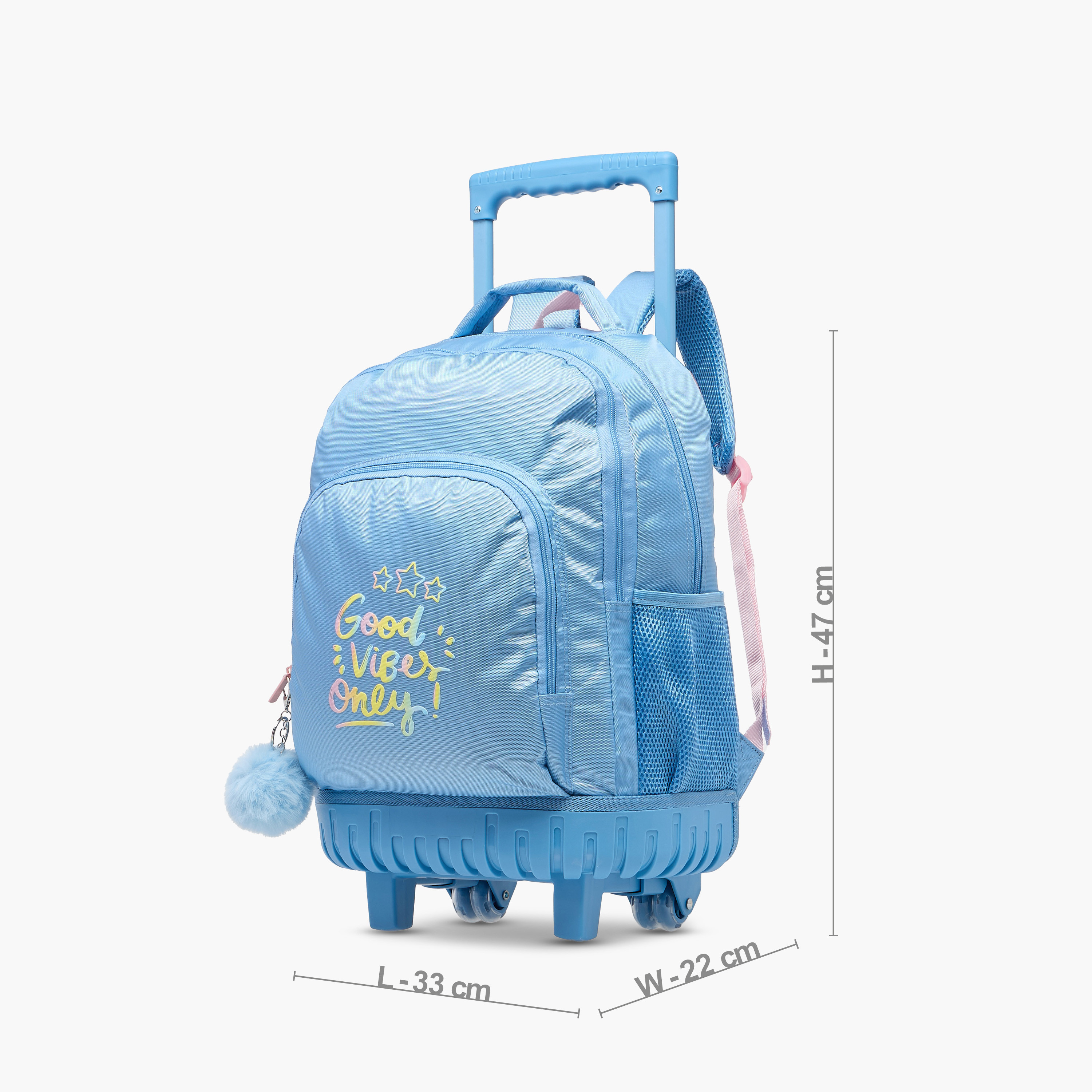 Juniors Printed Trolley Backpack with Retractable Handle - 18 inches-school-bagsandbackpacks-trolleybags-image-4