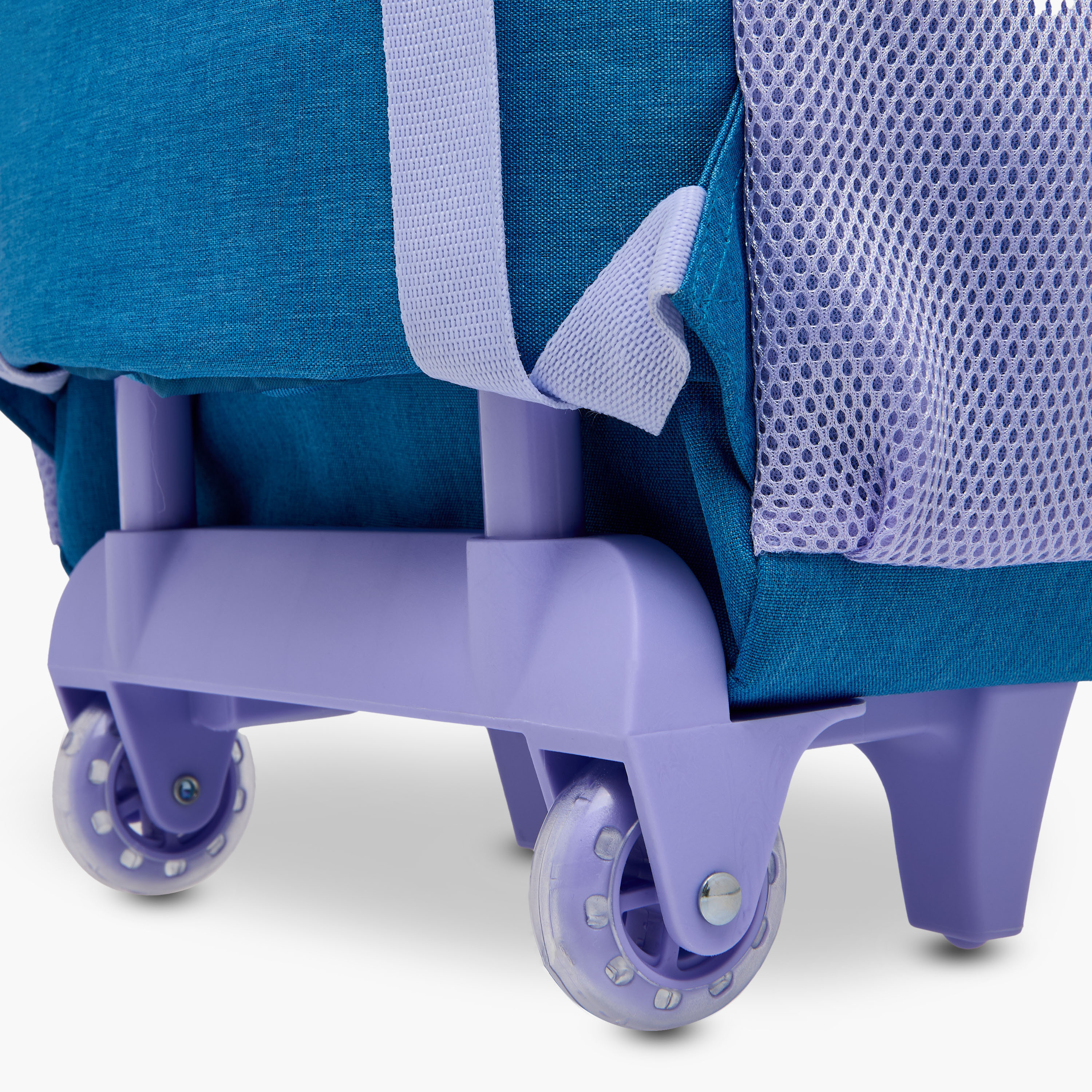 Juniors Mermaid Trolley Bag for Girls 5-8 Years with Padded Shoulder Straps -school-bagsandbackpacks-trolleybags-image-15