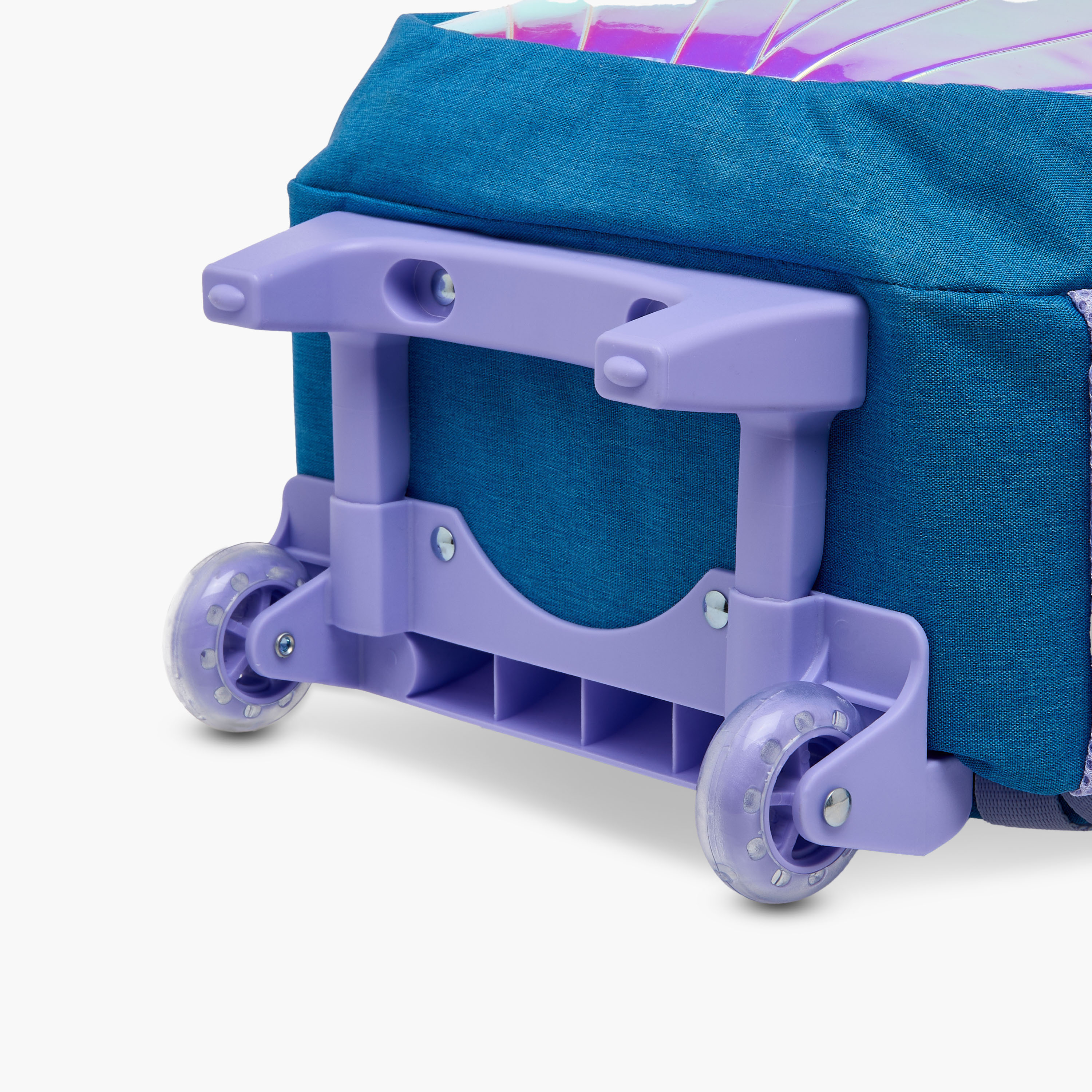 Juniors Mermaid Trolley Bag for Girls 5-8 Years with Padded Shoulder Straps -school-bagsandbackpacks-trolleybags-image-16