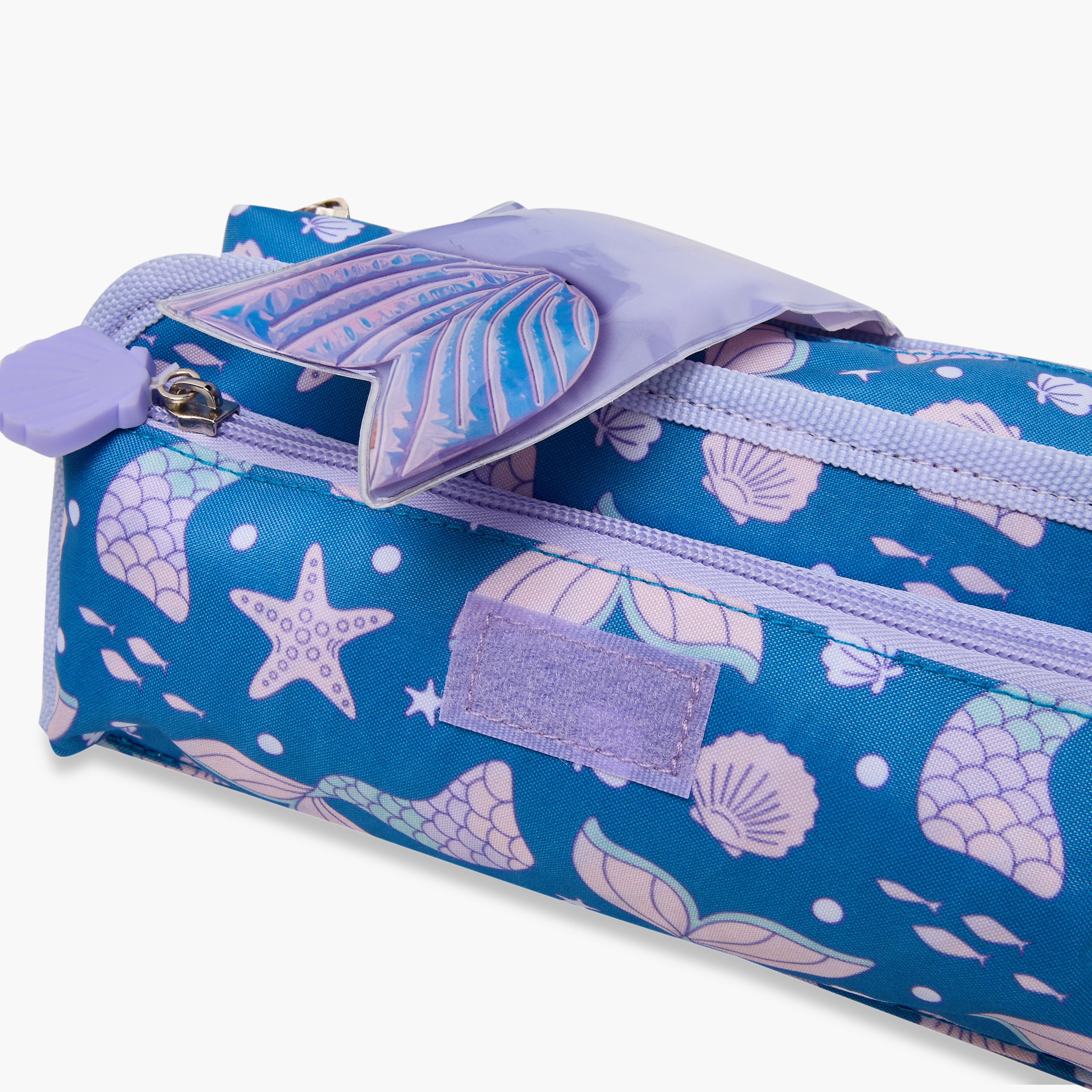 مقلمة بسحاب إغلاق وطبعات حورية بحر من جونيورز-school-stationery-pencilcases-image-5