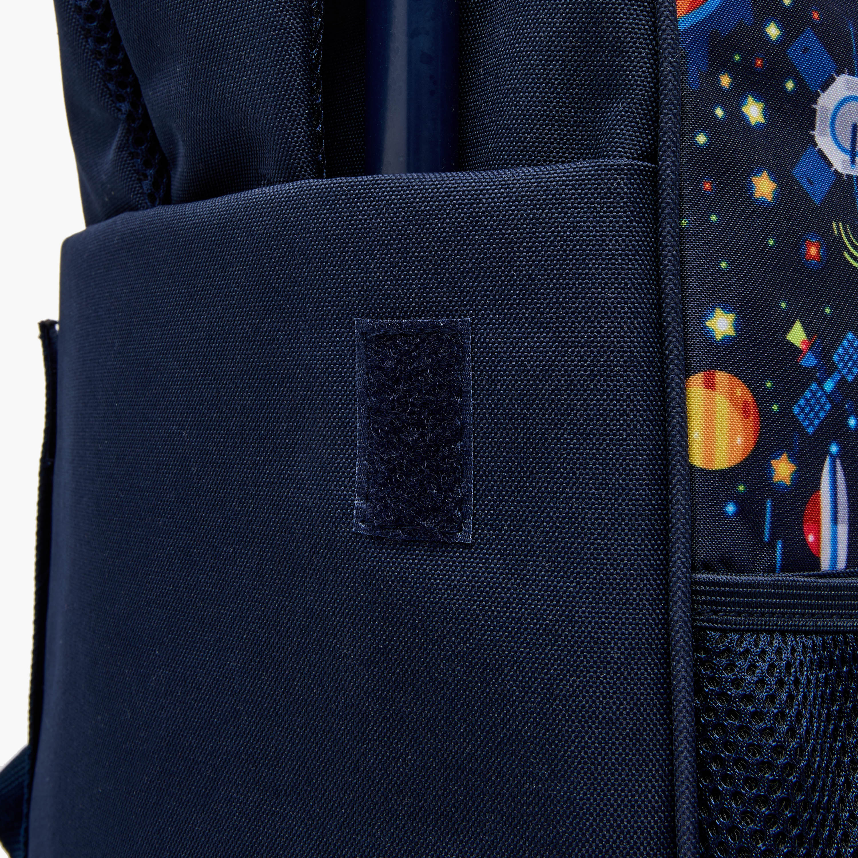 Juniors Space Trolley Bag for Boys 5-8 Years with Padded Shoulder Straps -school-bagsandbackpacks-trolleybags-image-13