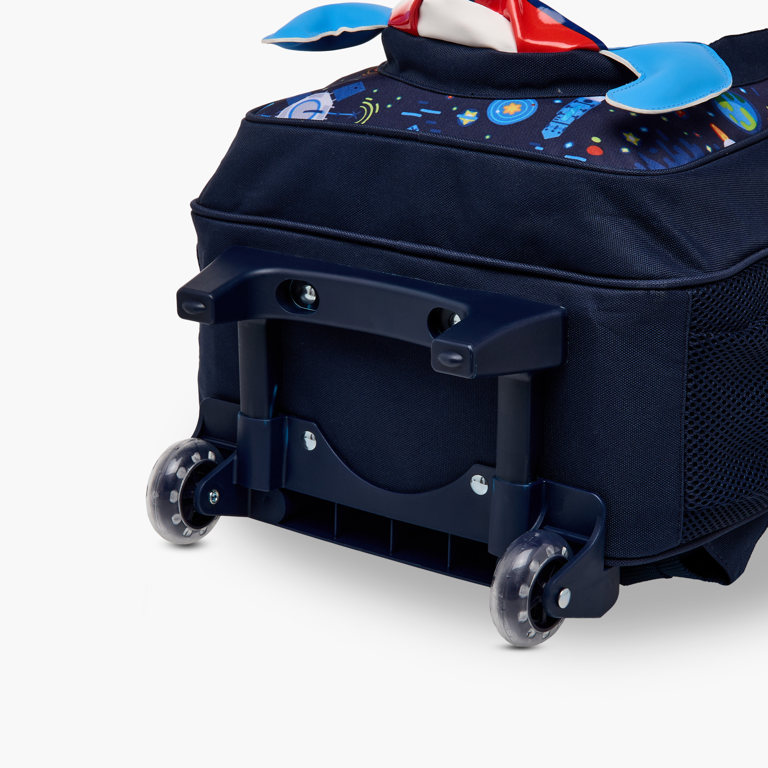 Juniors Space Trolley Bag for Boys 5-8 Years with Padded Shoulder Straps -school-bagsandbackpacks-trolleybags-image-14