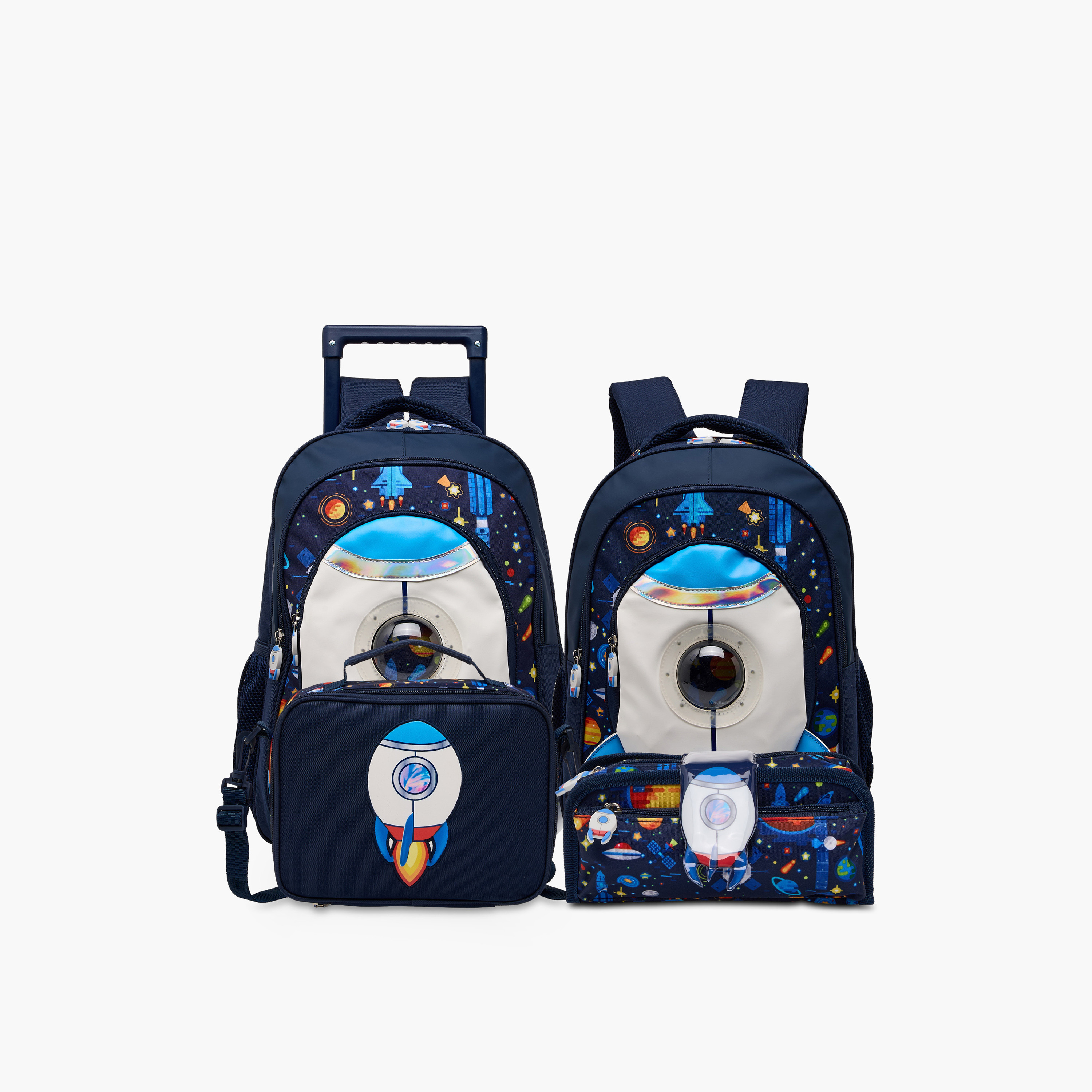 Juniors Space Trolley Bag for Boys 5-8 Years with Padded Shoulder Straps -school-bagsandbackpacks-trolleybags-image-18
