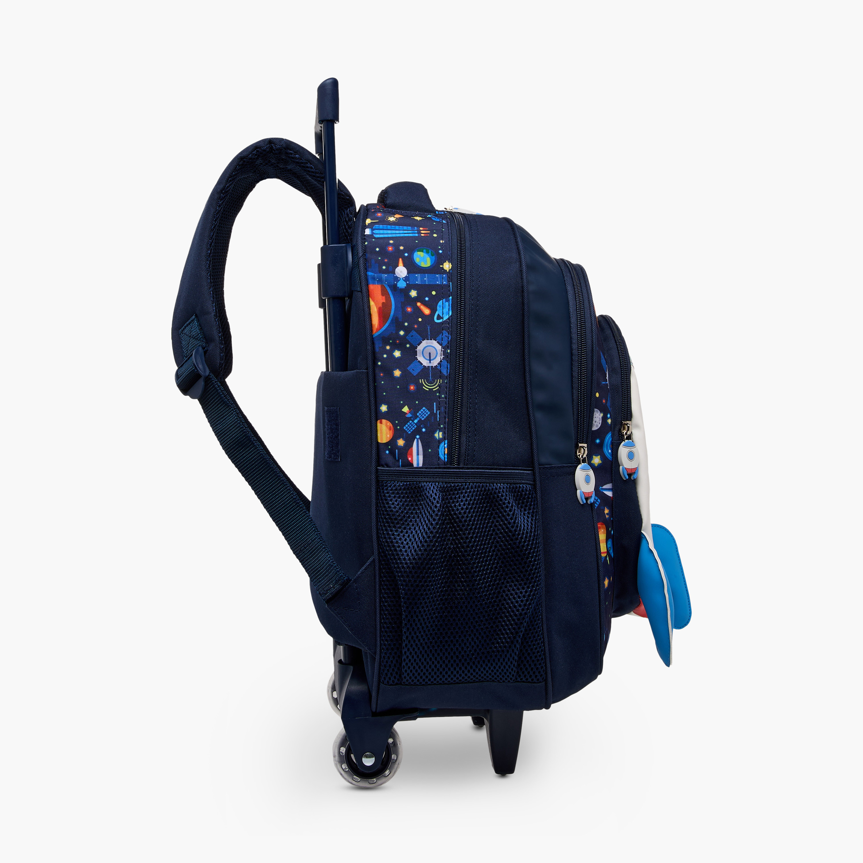 Juniors Space Trolley Bag for Boys 5-8 Years with Padded Shoulder Straps -school-bagsandbackpacks-trolleybags-image-5