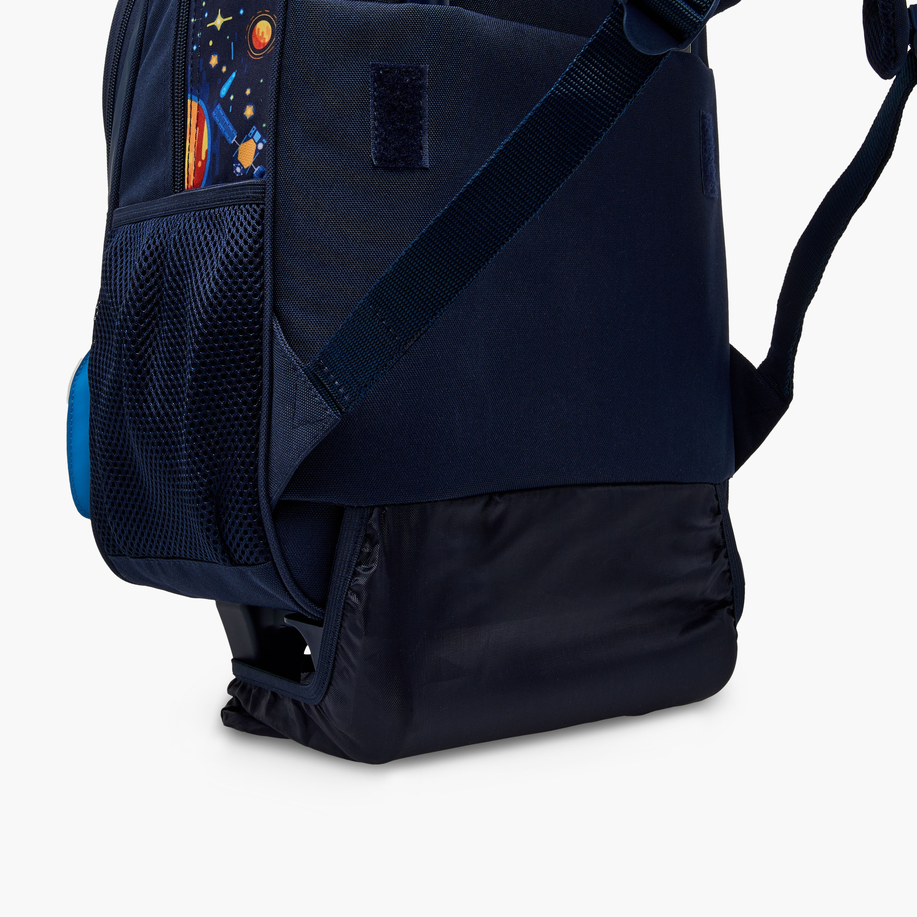 Juniors Space Trolley Bag for Boys 5-8 Years with Padded Shoulder Straps -school-bagsandbackpacks-trolleybags-image-9