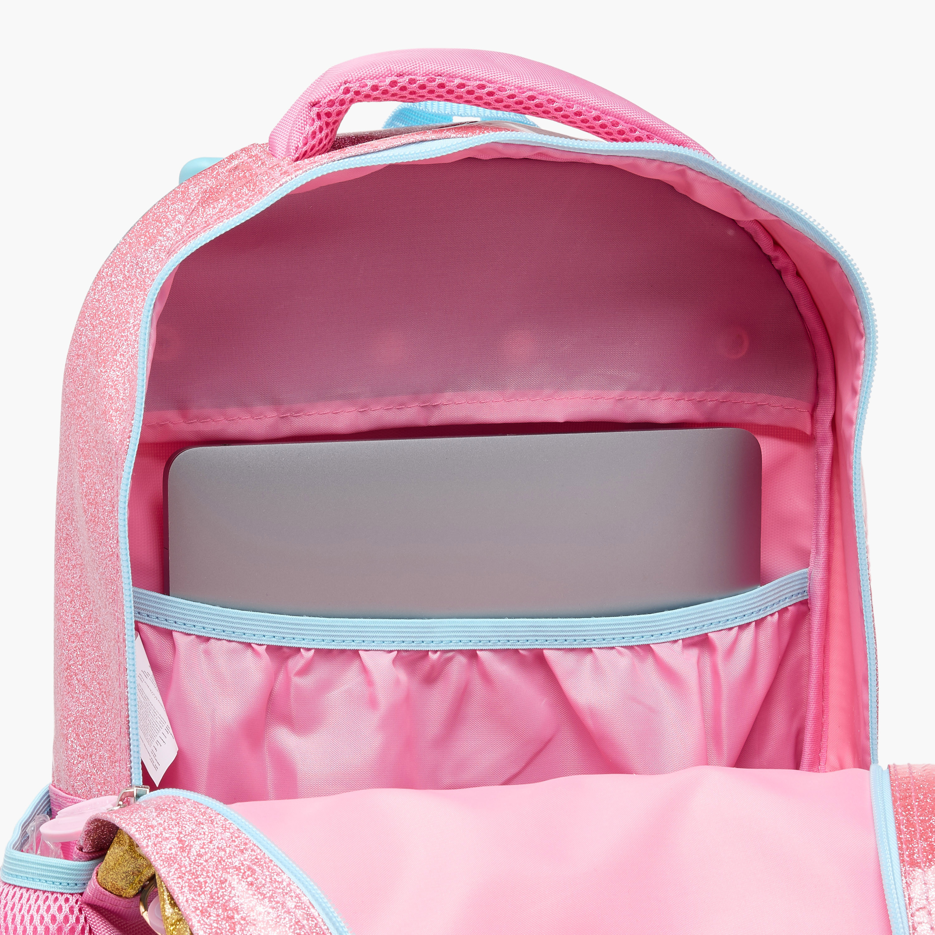 Hello Kitty Print Trolley Backpack with Retractable Handle - 16 inches-school-bagsandbackpacks-trolleybags-image-18