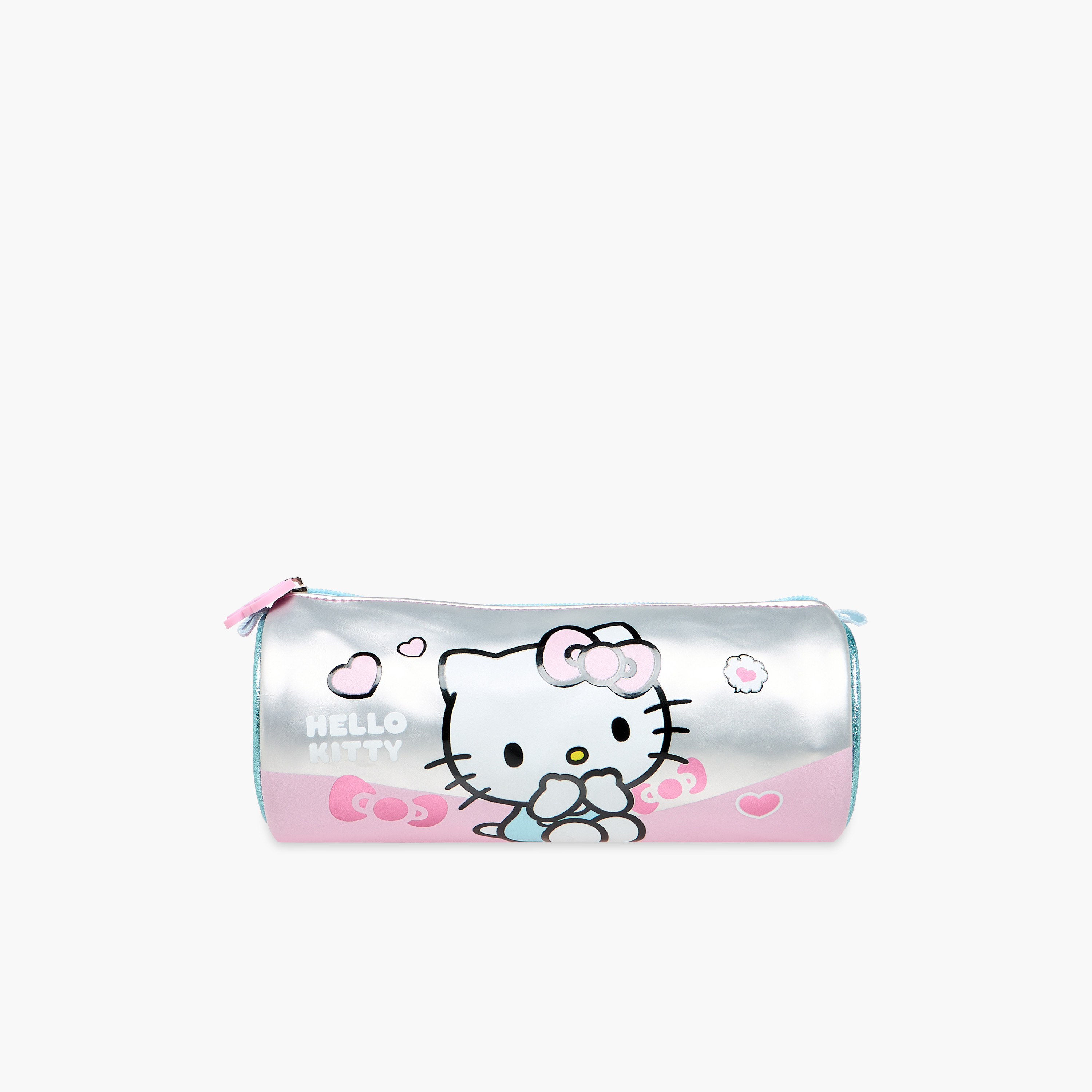مقلمة بسحاب إغلاق وطبعات هالو كيتي-school-stationery-pencilcases-image-1