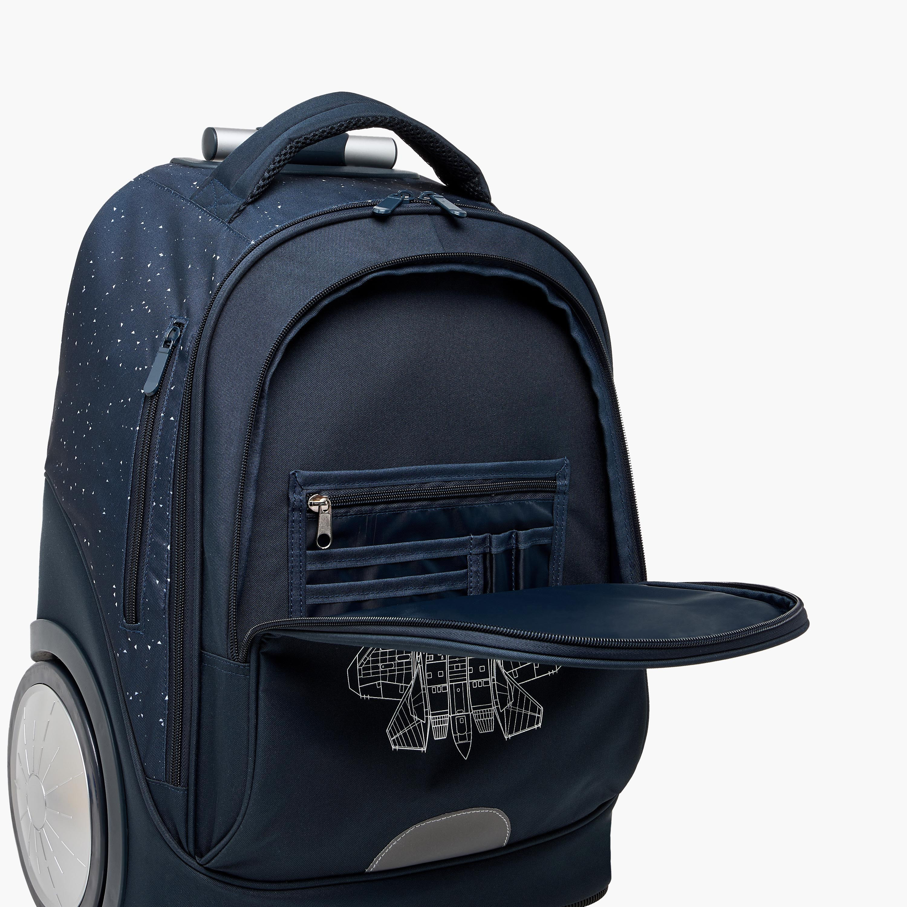 Juniors Printed 3-Piece School Trolley Bag Set for Boys 8-13 Years with Lunch Bag and Pencil Pouch -school-bagsandbackpacks-trolleybags-image-14