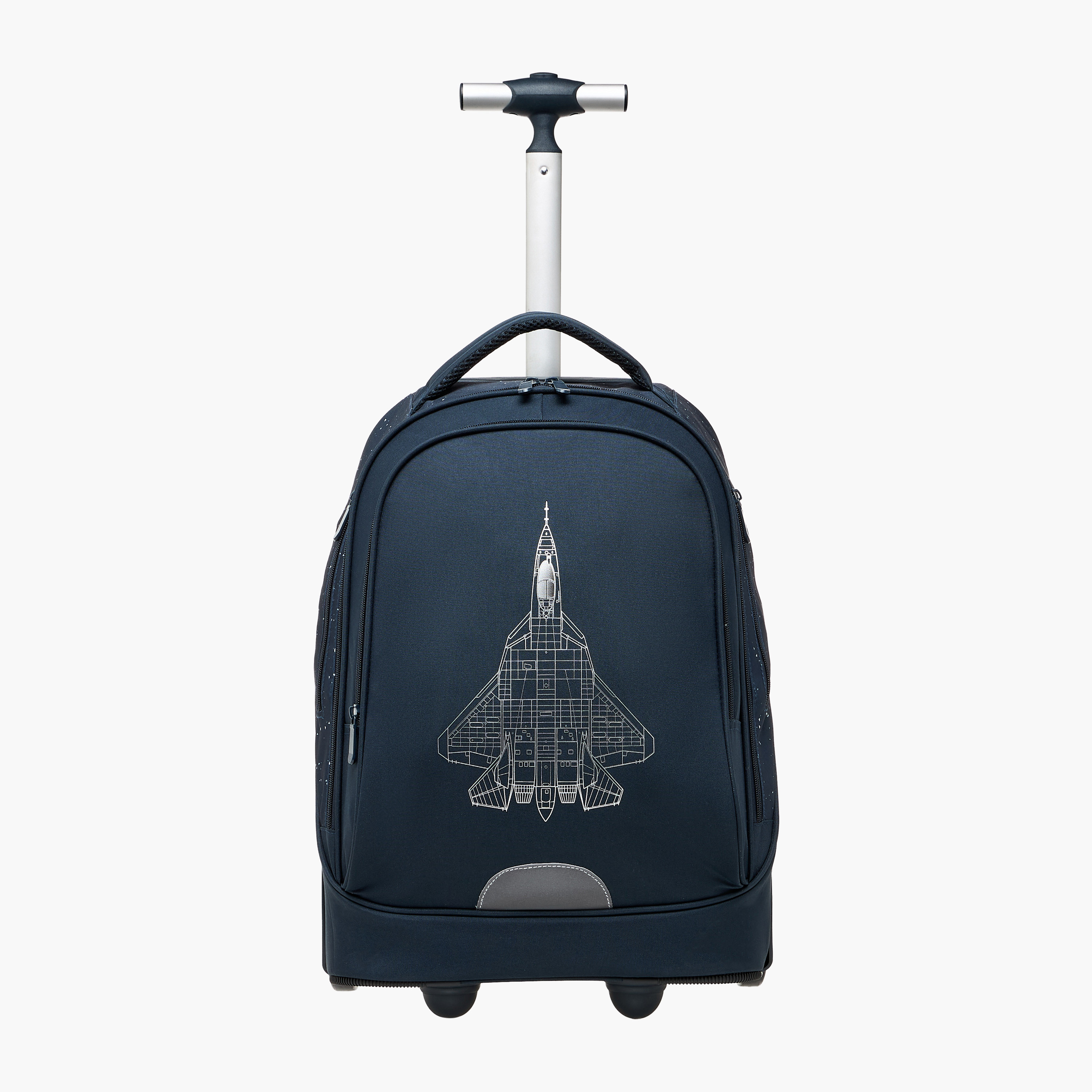 Juniors Printed 3-Piece School Trolley Bag Set for Boys 8-13 Years with Lunch Bag and Pencil Pouch -school-bagsandbackpacks-trolleybags-image-5