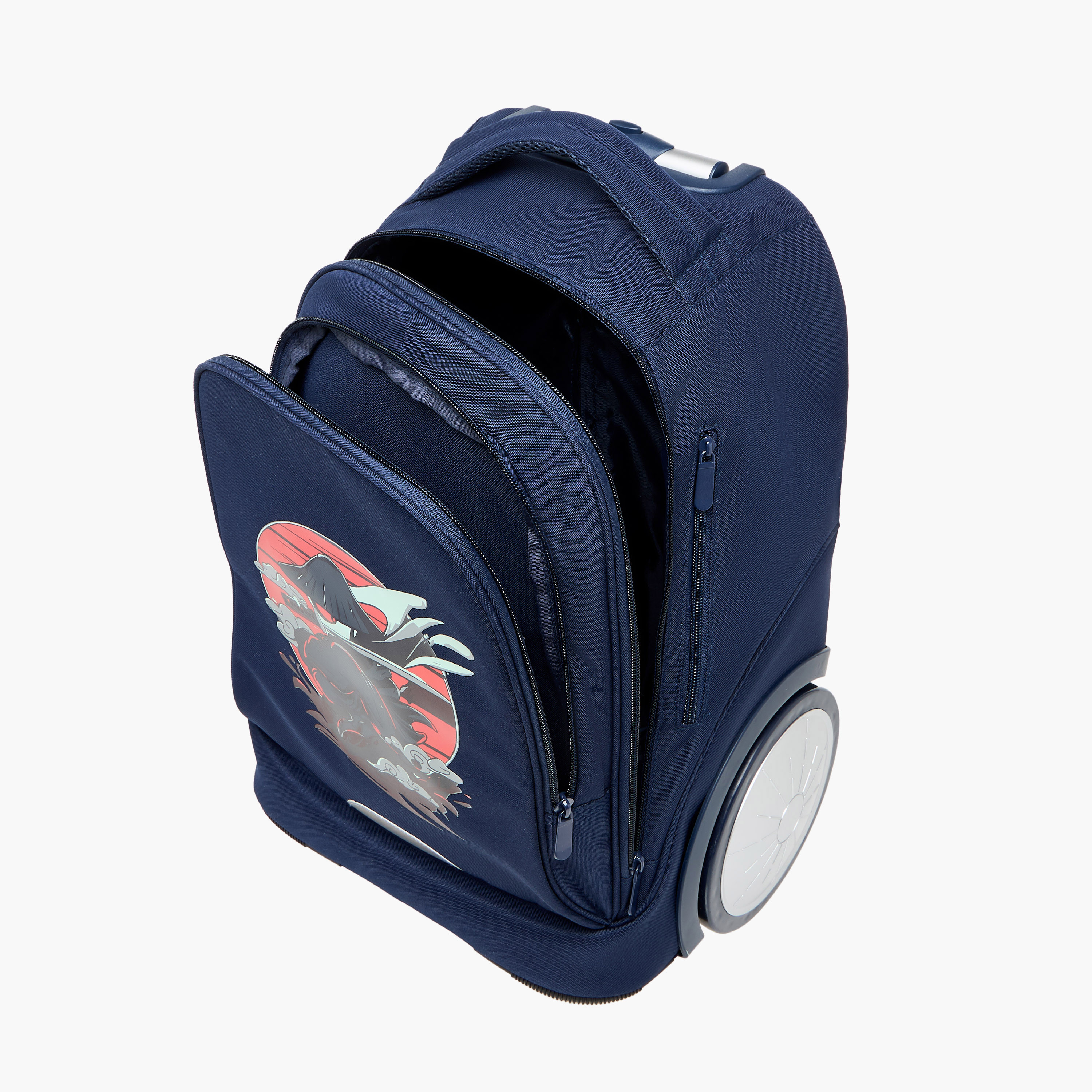 Juniors Printed 3-Piece School Trolley Bag Set for Boys 8-13 Years with Lunch Bag and Pencil Pouch -school-bagsandbackpacks-trolleybags-image-16