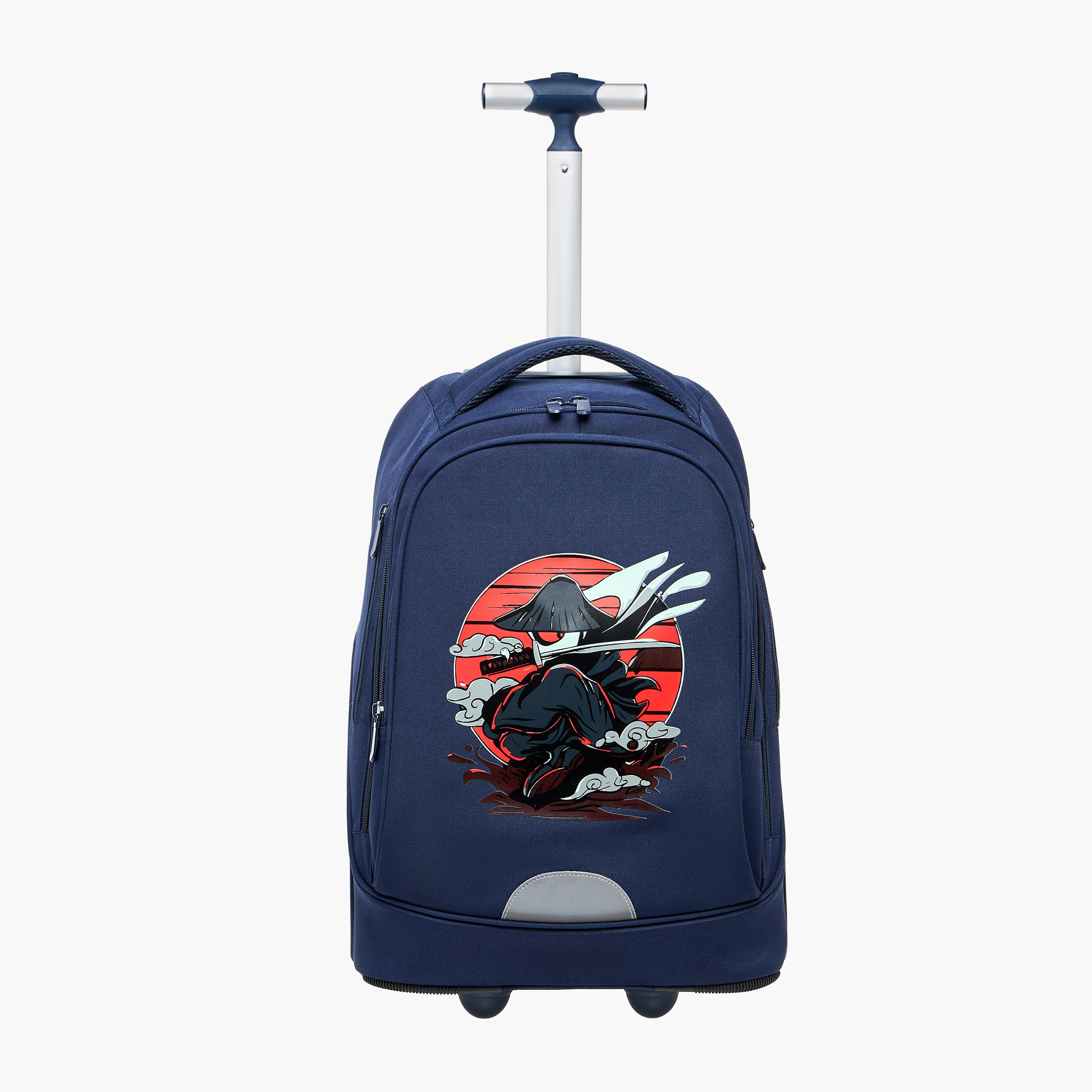 طقم شنطة ترولي مدرسية 3 قطع للأولاد 8-13 سنة مع شنطة غداء ومقلمة بطبعات من جونيورز-school-bagsandbackpacks-trolleybags-image-6