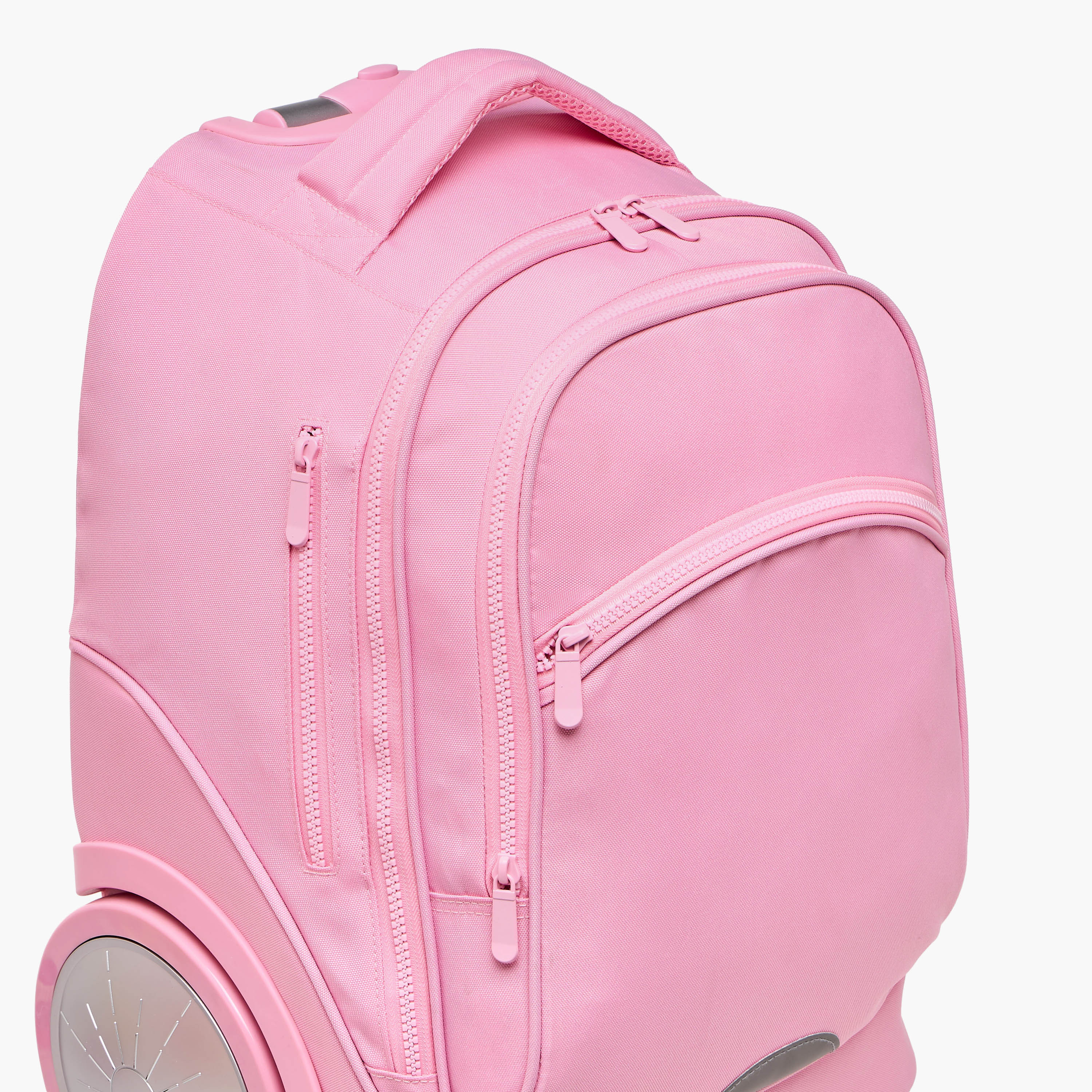 طقم شنطة ترولي مدرسية 3 قطع للبنات 8-13 سنة مع شنطة غداء ومقلمة بطبعات من جونيورز-school-bagsandbackpacks-trolleybags-image-13