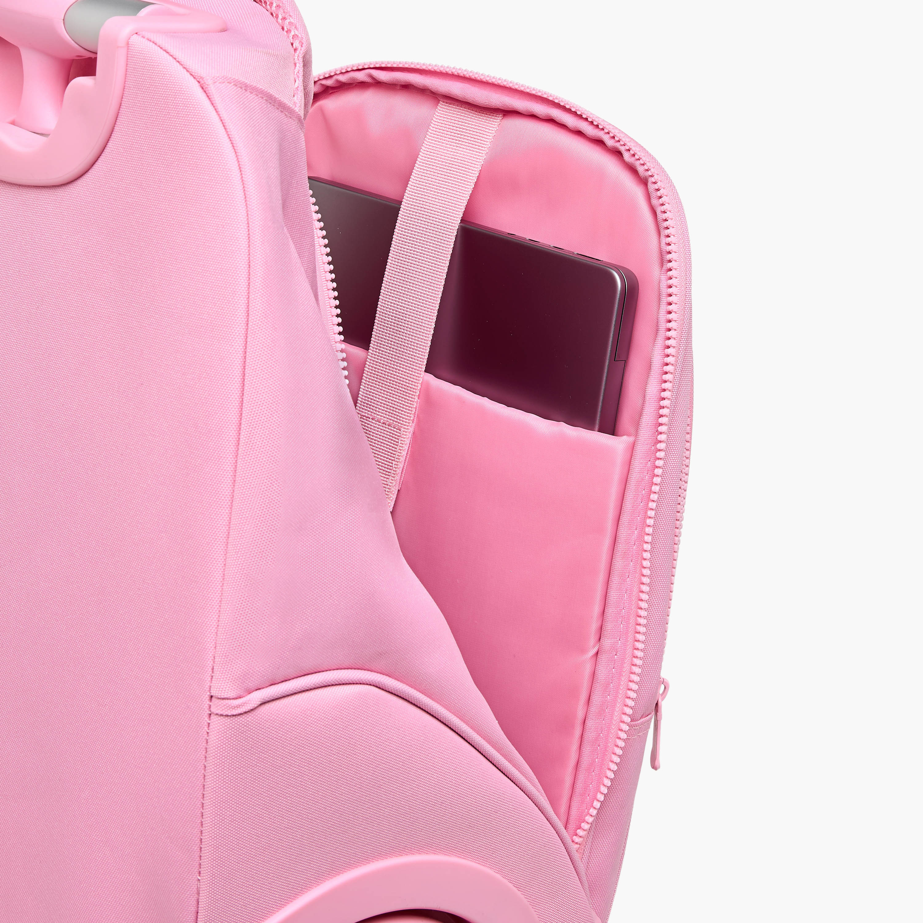 طقم شنطة ترولي مدرسية 3 قطع للبنات 8-13 سنة مع شنطة غداء ومقلمة بطبعات من جونيورز-school-bagsandbackpacks-trolleybags-image-16