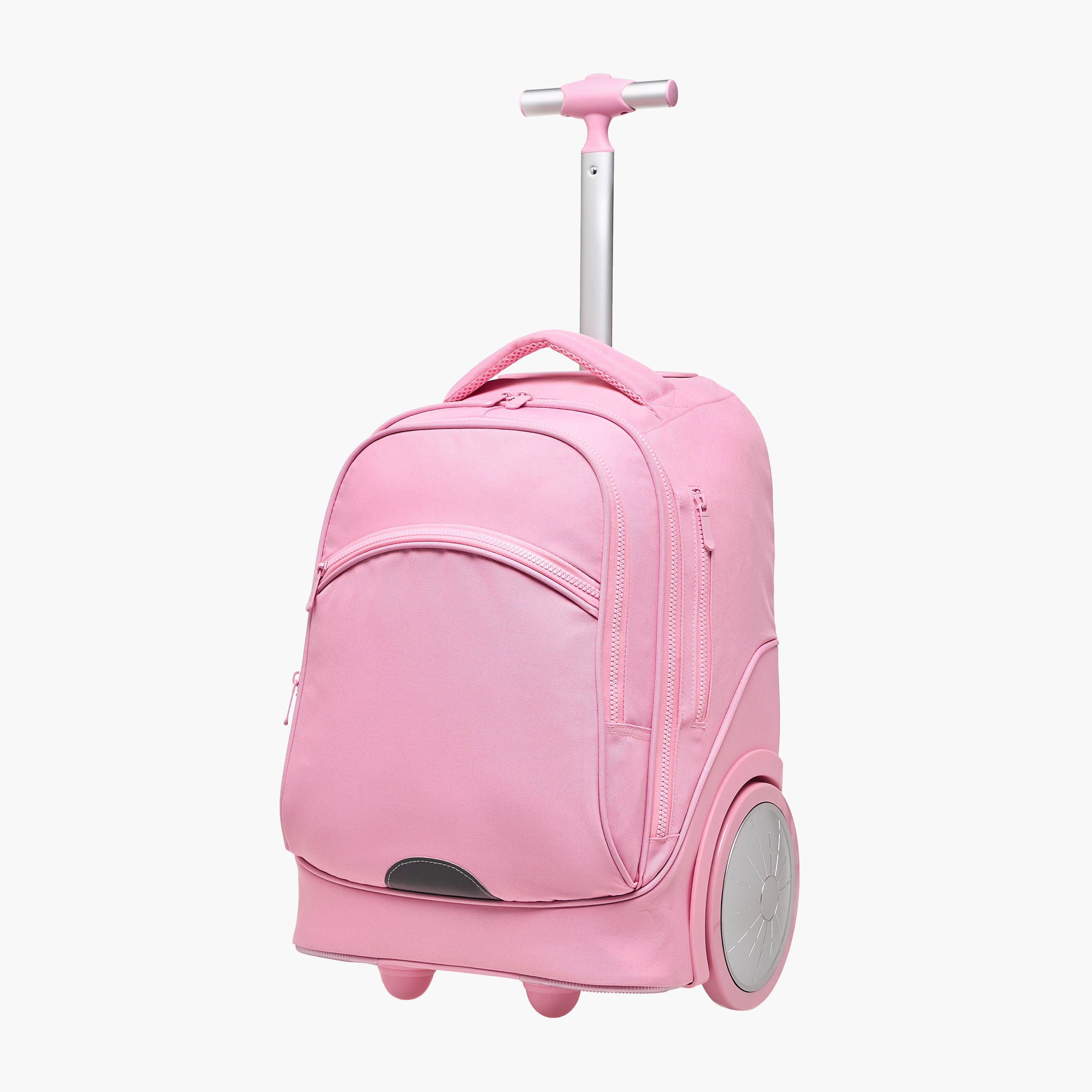 Juniors Printed 3-Piece School Trolley Bag Set for Girls 8-13 Years with Lunch Bag and Pencil Pouch-school-bagsandbackpacks-trolleybags-image-6